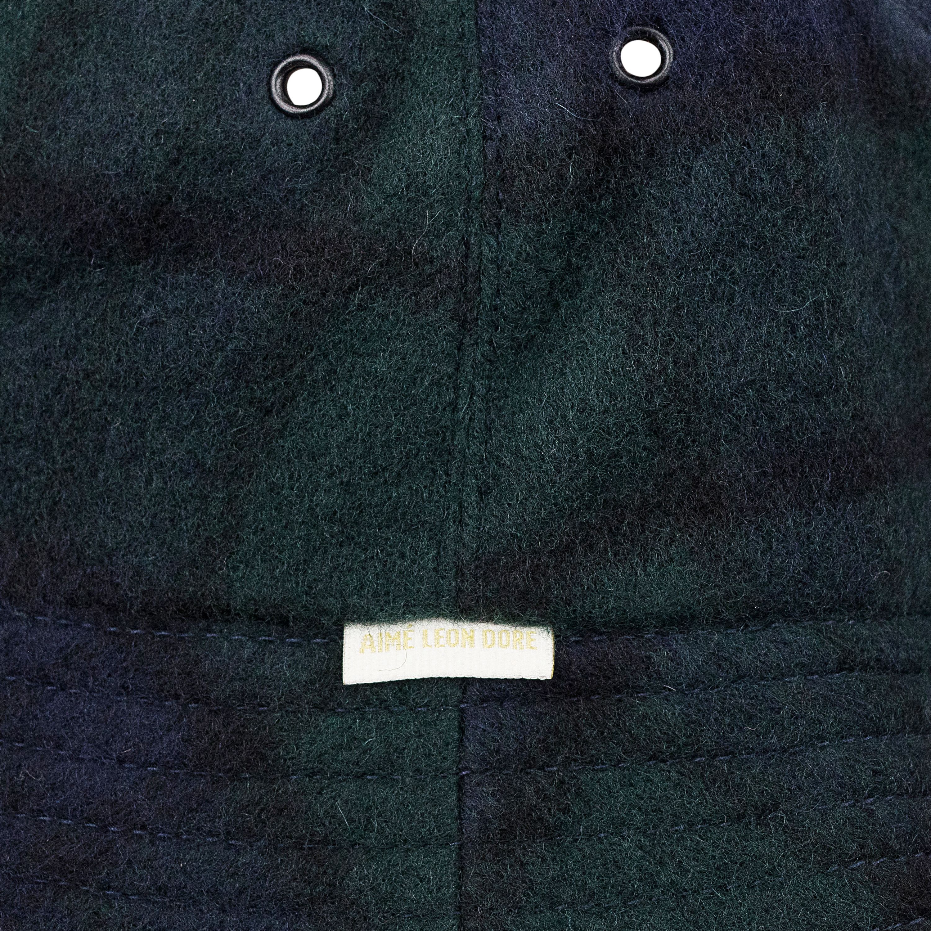 Aime Leon Dore Aime Leon Dore BLACK WOOL PLAID BUCKET HAT SIZE SM Size ONE SIZE - 5 Thumbnail