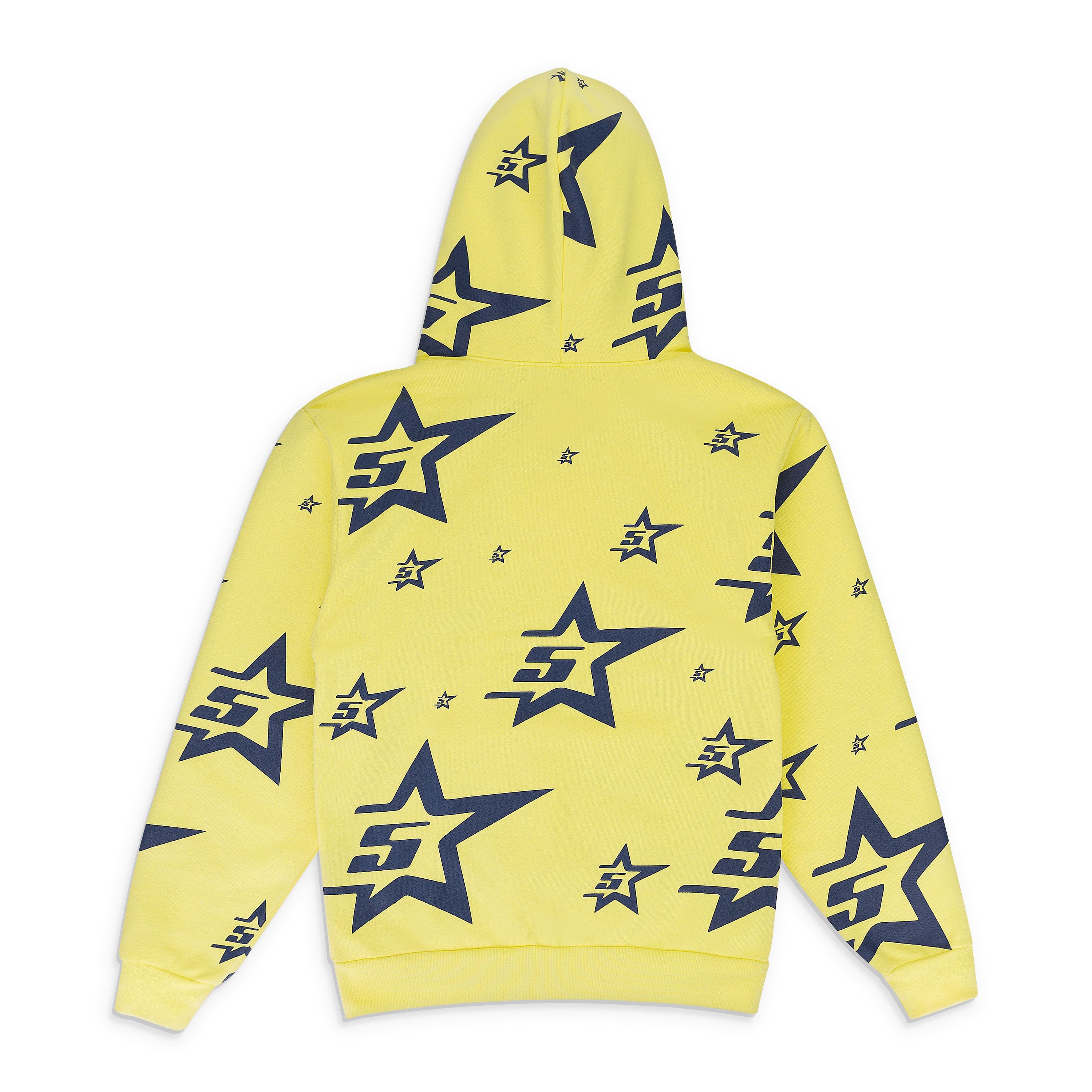 Sp5der 5STAR PRINT YELLOW HOODIE SIZE XXL Size US XXL / EU 58 / 5 - 2 Thumbnail
