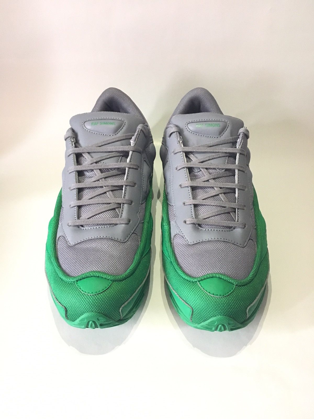 raf simons ozweego green grey