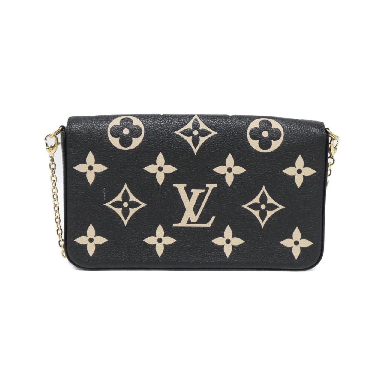 Louis Vuitton Louis Vuitton Louis Vuitton Bicolor Monogram Empreinte Shoulder Bag Leather Shoulder Bag M80482 DUTY FREE for USA Size ONE SIZE - 2 Thumbnail