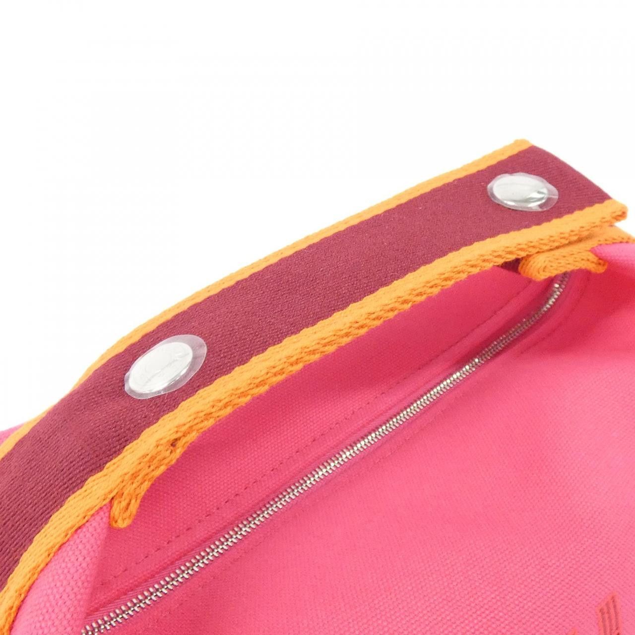 Hermes Hermes Hermes Brid A Black PM Canvas Pouch Textile Vanity Bag DUTY FREE for USA Size ONE SIZE - 4 Thumbnail