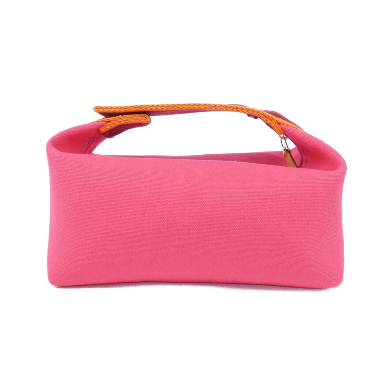 Hermes Hermes Hermes Brid A Black PM Canvas Pouch Textile Vanity Bag DUTY FREE for USA Size ONE SIZE - 2 Thumbnail