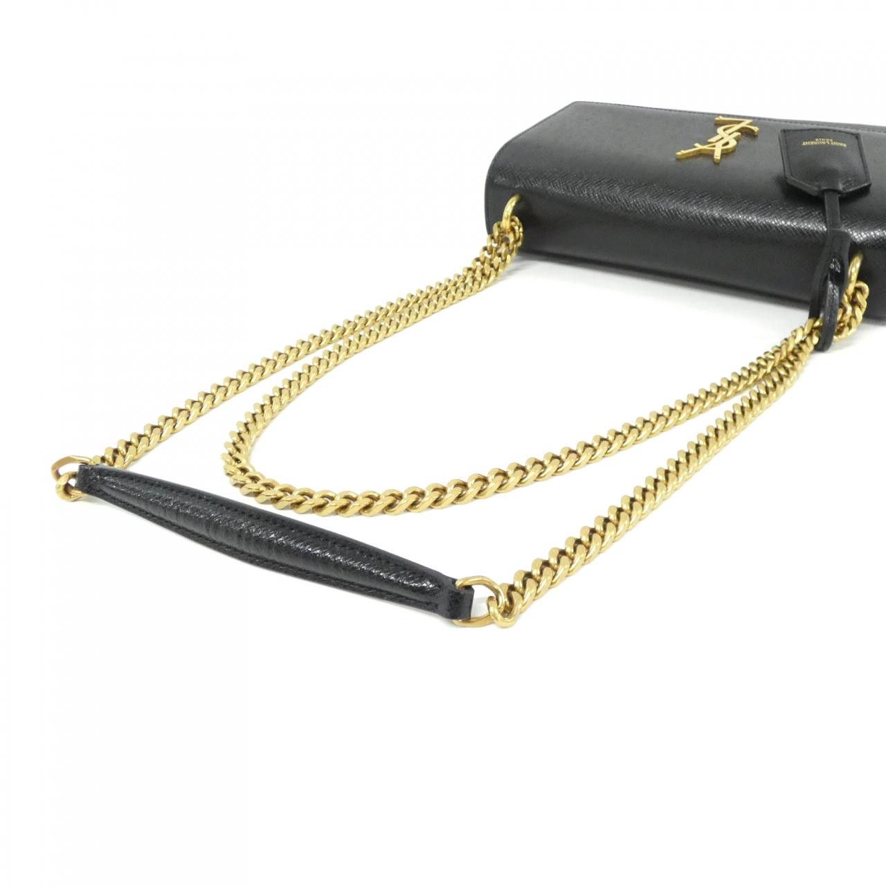 Yves Saint Laurent Yves Saint Laurent Saint Laurent Sunset Calf Shoulder Bag Leather Shoulder Bag 442906H3Z0W DUTY FREE for USA Size ONE SIZE - 6 Thumbnail