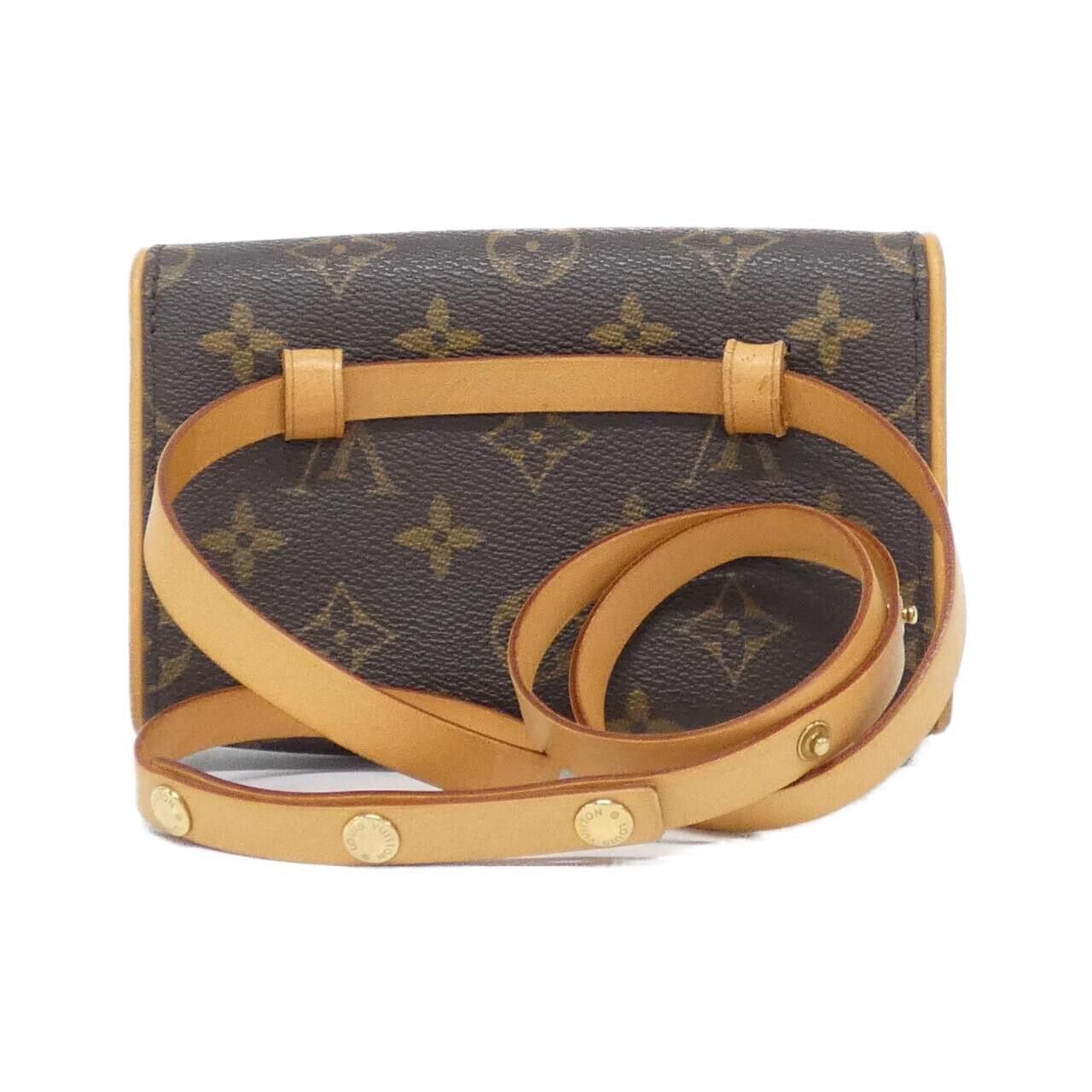 Louis Vuitton Louis Vuitton Louis Vuitton Pochette Florentine Monogram Waist Bag Textile Belt Bag M51855+M67305 DUTY FREE for USA Size ONE SIZE - 2 Thumbnail