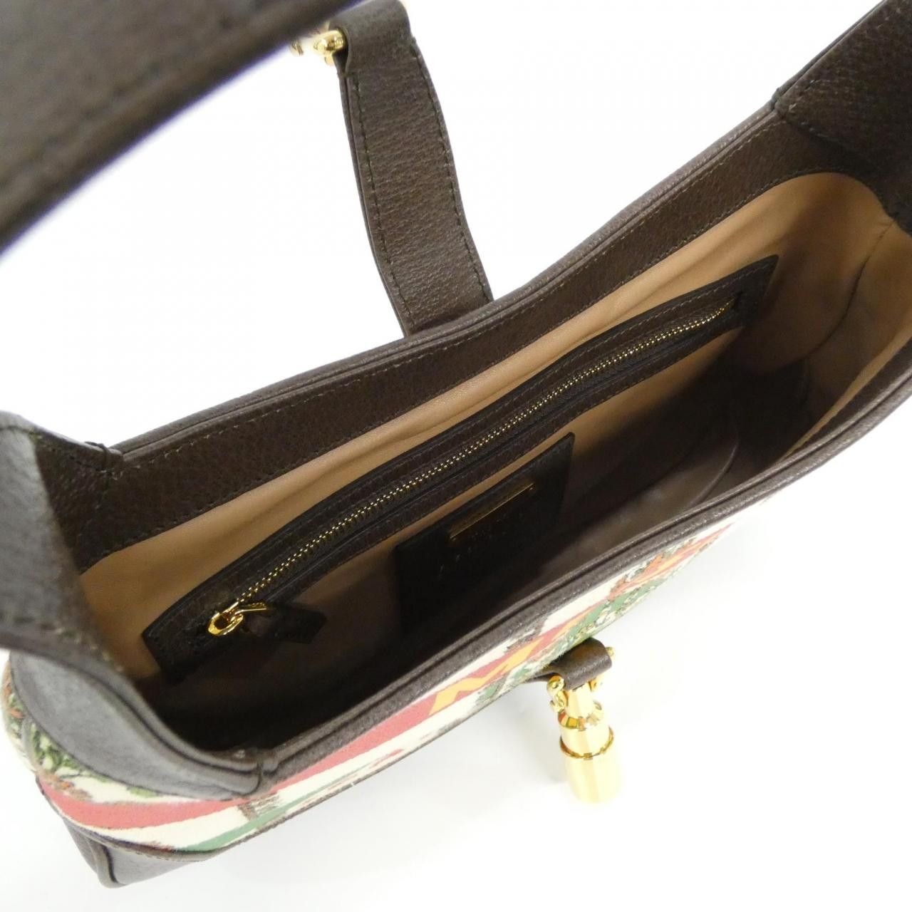 Gucci Gucci Gucci Jackie 1961 Canvas Leather Shoulder Bag Textile Shoulder Bag 636706 DUTY FREE for USA Size ONE SIZE - 7 Thumbnail