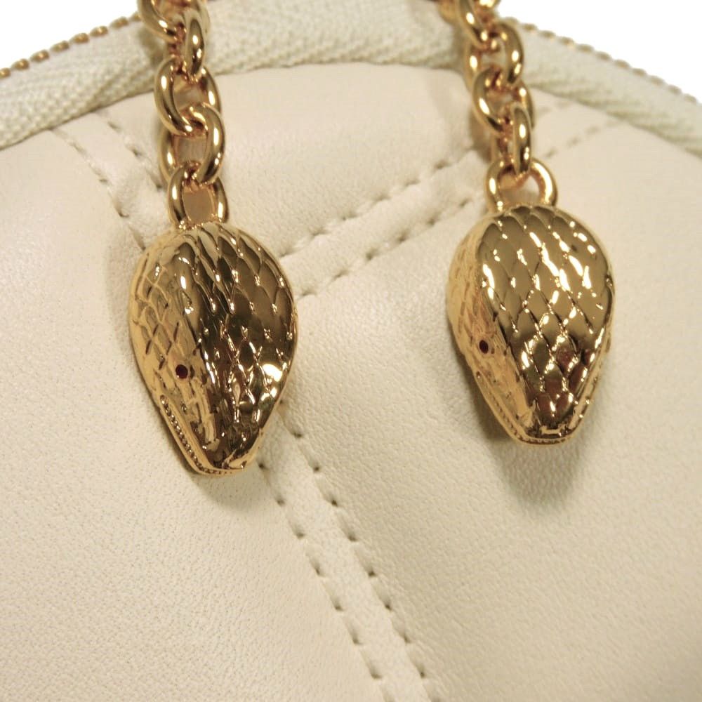 Bvlgari Bvlgari BVLGARI Serpenti Cabochon Smooth Calf Leather Shoulder Bag Leather Shoulder Bag 292261 DUTY FREE for USA Size ONE SIZE - 8 Thumbnail