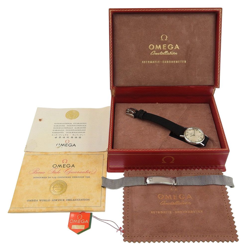 Omega Omega Omega De Ville Stainless Steel Automatic Metal Automatic 565.005 DUTY FREE for USA Size ONE SIZE - 12 Thumbnail