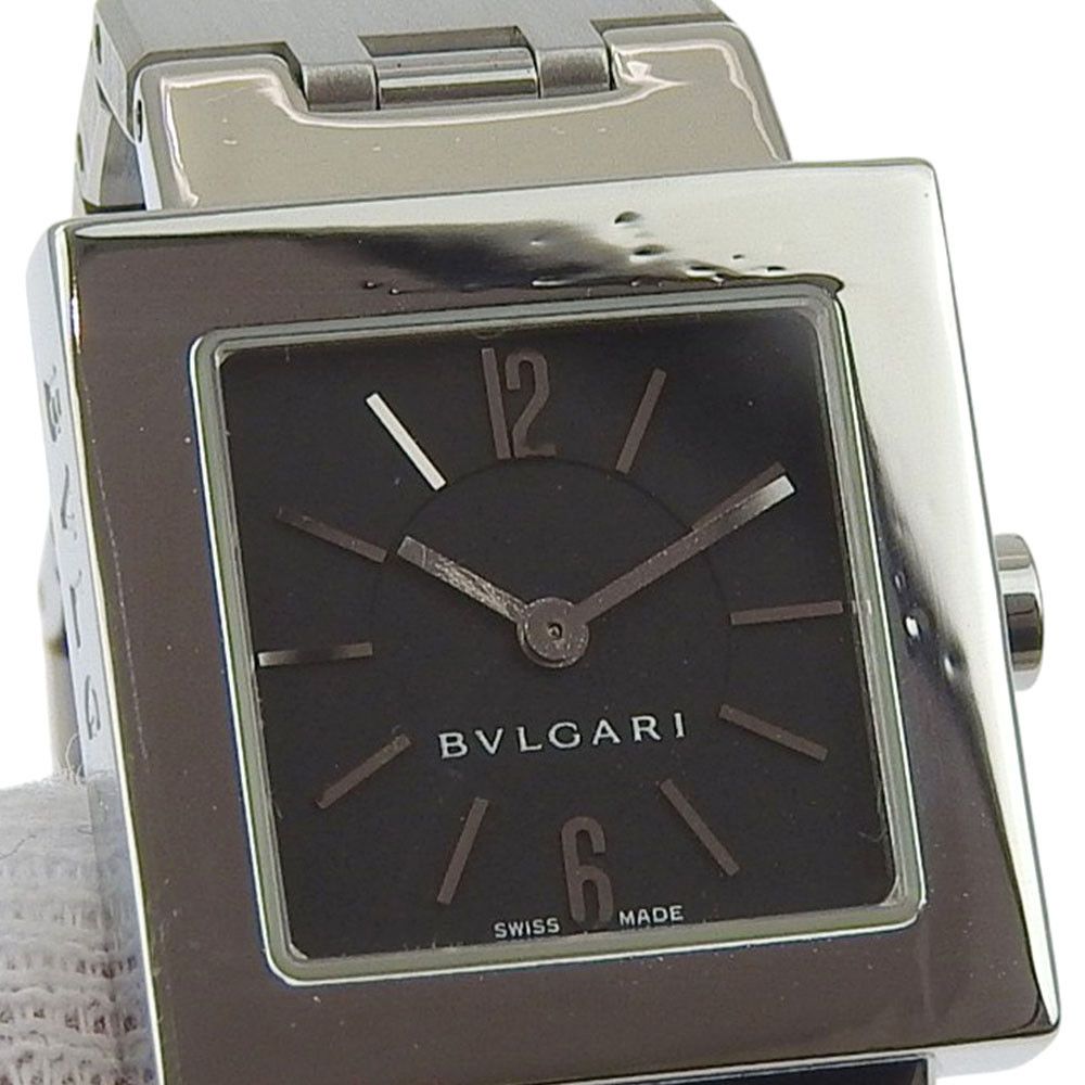 Bvlgari Bvlgari Bvlgari Quadrato Stainless Steel Watch Metal Quartz SQ22SS DUTY FREE for USA Size ONE SIZE - 8 Thumbnail