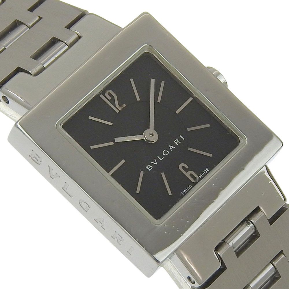 Bvlgari Bvlgari Bvlgari Quadrato Stainless Steel Watch Metal Quartz SQ22SS DUTY FREE for USA Size ONE SIZE - 3 Thumbnail