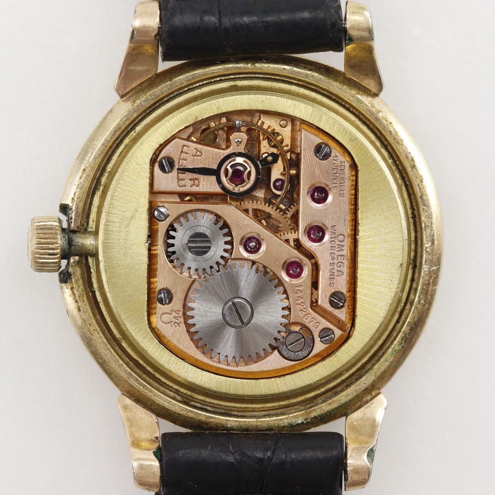 Omega Omega Omega Gold Plated Leather Manual Winding Metal Other Cal.244 DUTY FREE for USA Size ONE SIZE - 11 Thumbnail