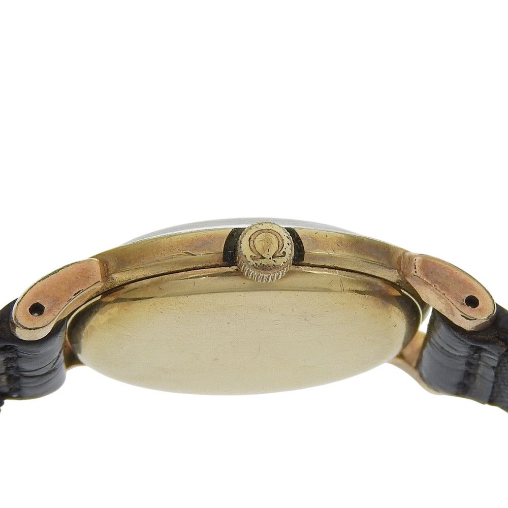 Omega Omega Omega Gold Plated Leather Manual Winding Metal Other Cal.244 DUTY FREE for USA Size ONE SIZE - 8 Thumbnail