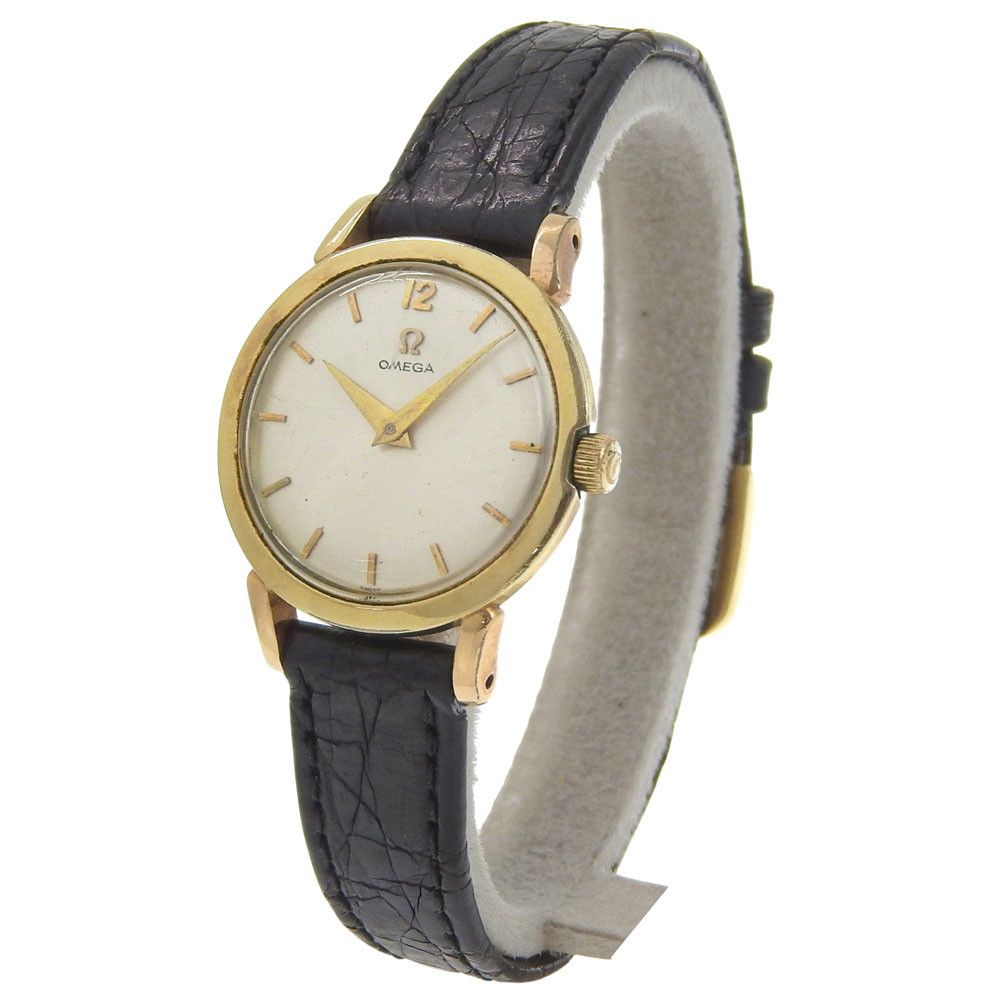 Omega Omega Omega Gold Plated Leather Manual Winding Metal Other Cal.244 DUTY FREE for USA Size ONE SIZE - 2 Thumbnail