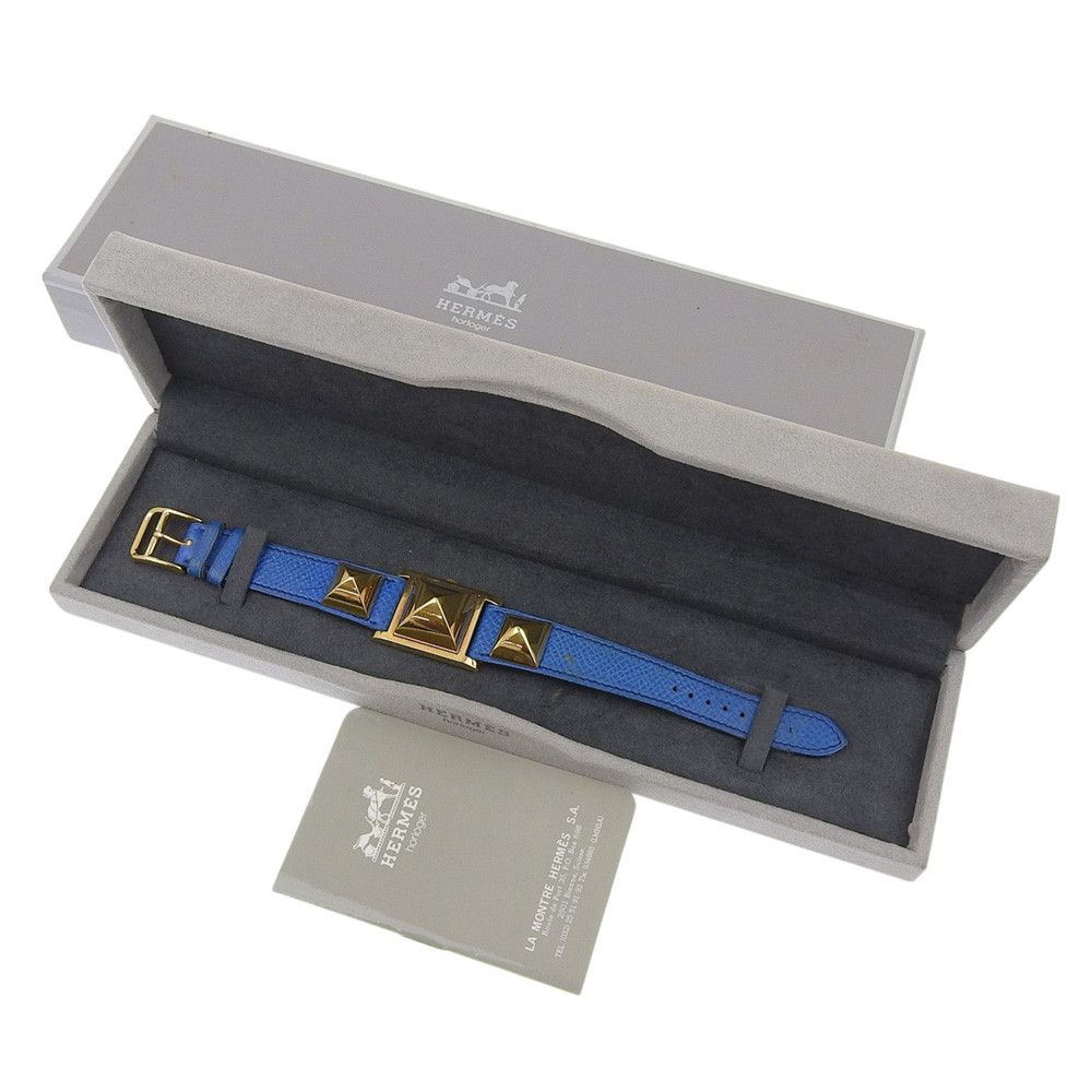 Hermes Hermes Hermes Medor Quartz Metal Quartz OX DUTY FREE for USA Size ONE SIZE - 11 Thumbnail