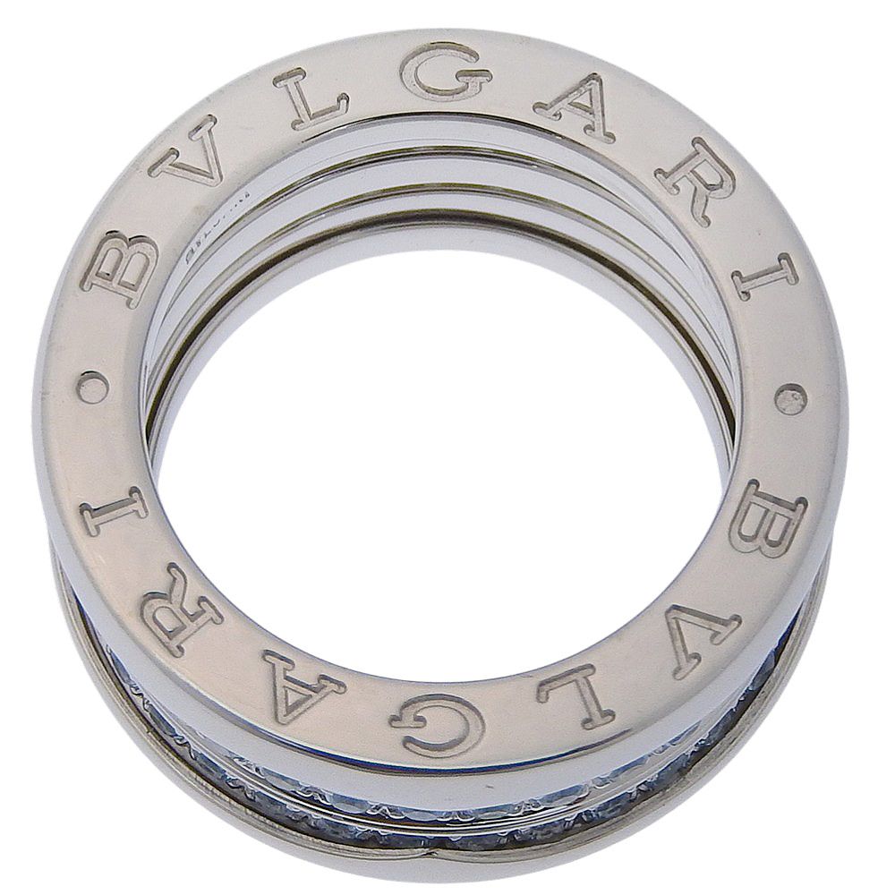 Bvlgari Bvlgari Bvlgari B-Zero1 Au750 White Gold Blue Topaz Ring Size 9.5 Precious Metal Ring DUTY FREE for USA Size ONE SIZE - 6 Thumbnail