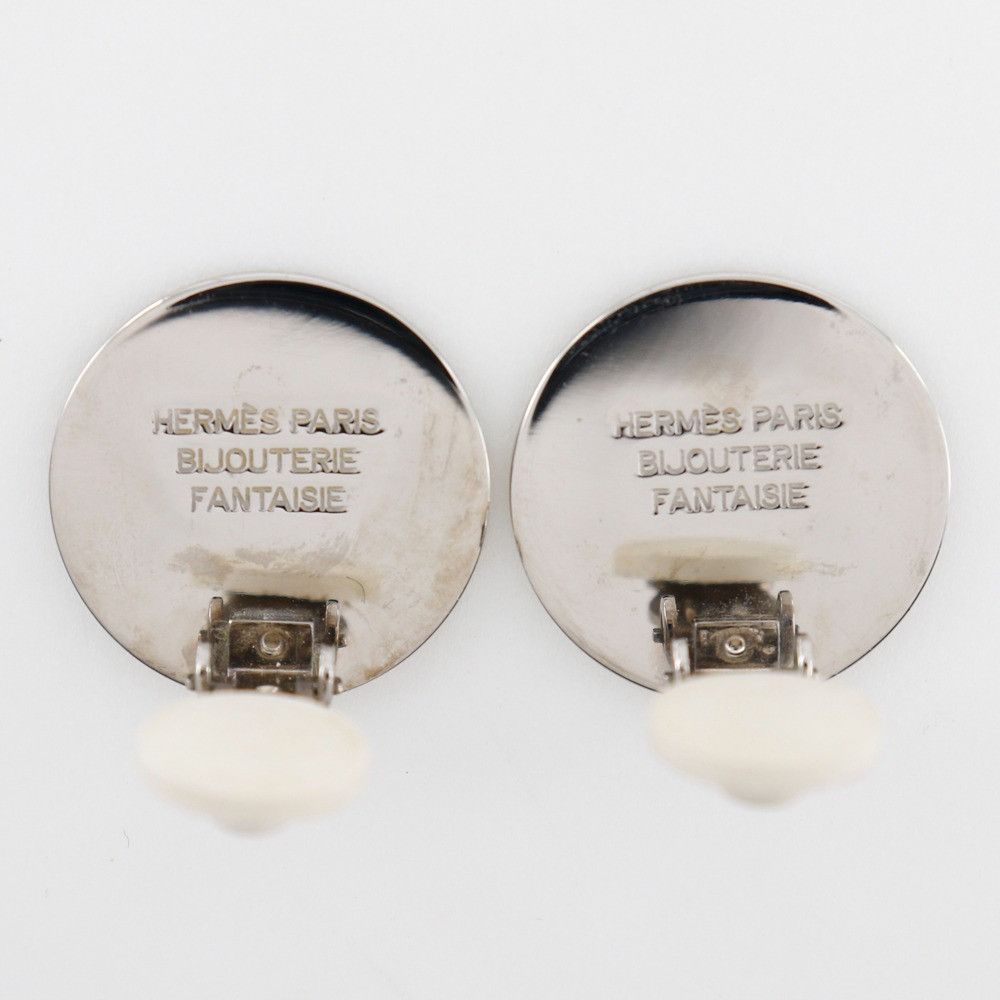 Hermes Hermes Hermes Sellier Earrings Metal Earrings DUTY FREE for USA Size ONE SIZE - 4 Thumbnail