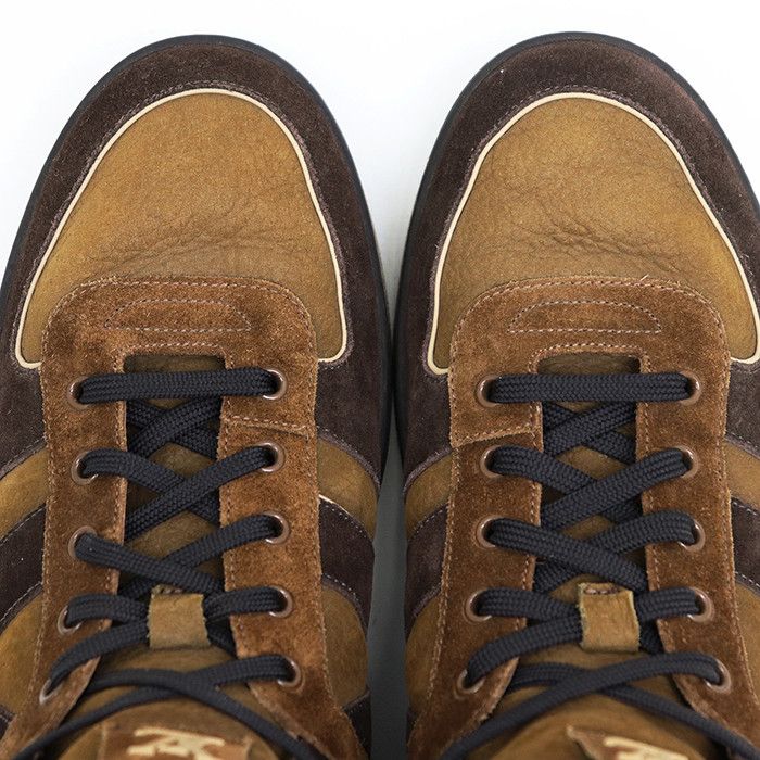 Louis Vuitton Louis Vuitton Louis Vuitton Leather High Top Sneakers Leather Shoes DUTY FREE for USA Size ONE SIZE - 8 Thumbnail