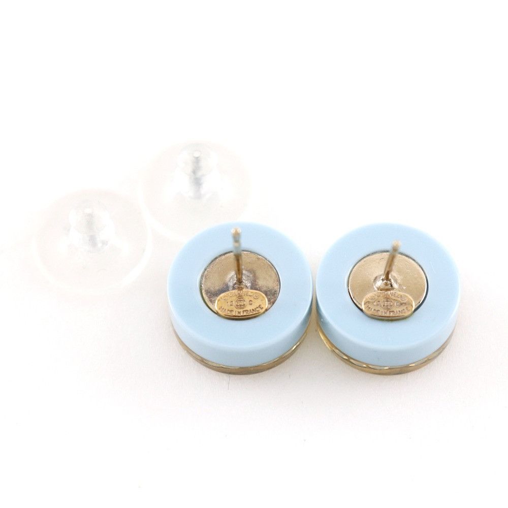 Chanel Chanel Chanel Logo Coco Mark Earrings Plastic / Synthetic Earrings DUTY FREE for USA Size ONE SIZE - 4 Thumbnail
