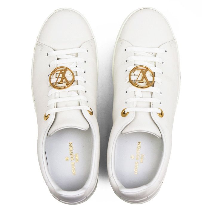 Louis Vuitton Louis Vuitton Louis Vuitton Frontrow Leather Sneakers Leather Shoes DUTY FREE for USA Size ONE SIZE - 8 Thumbnail
