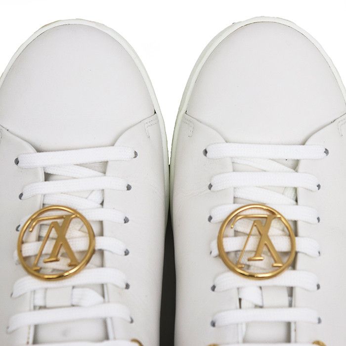 Louis Vuitton Louis Vuitton Louis Vuitton Frontrow Leather Sneakers Leather Shoes DUTY FREE for USA Size ONE SIZE - 13 Thumbnail