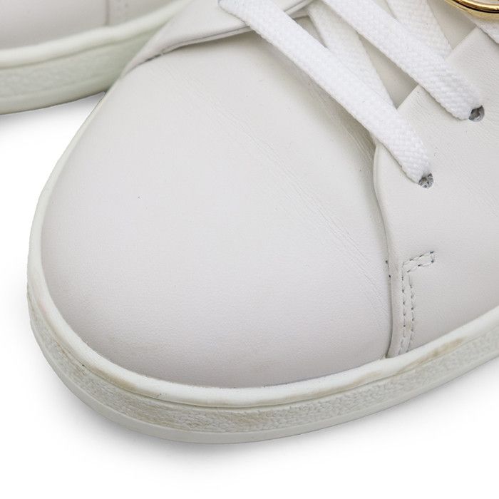 Louis Vuitton Louis Vuitton Louis Vuitton Frontrow Leather Sneakers Leather Shoes DUTY FREE for USA Size ONE SIZE - 2 Thumbnail