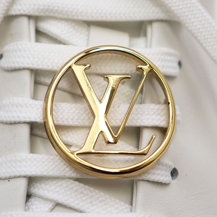 Louis Vuitton Louis Vuitton Louis Vuitton Frontrow Leather Sneakers Leather Shoes DUTY FREE for USA Size ONE SIZE - 5 Thumbnail