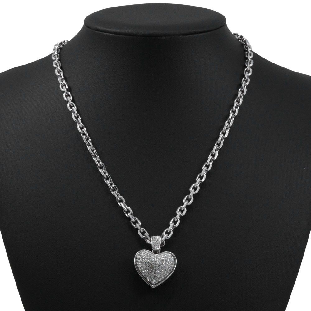 Dior Dior Dior Heart Necklace Metal Necklace DUTY FREE for USA Size ONE SIZE - 2 Thumbnail