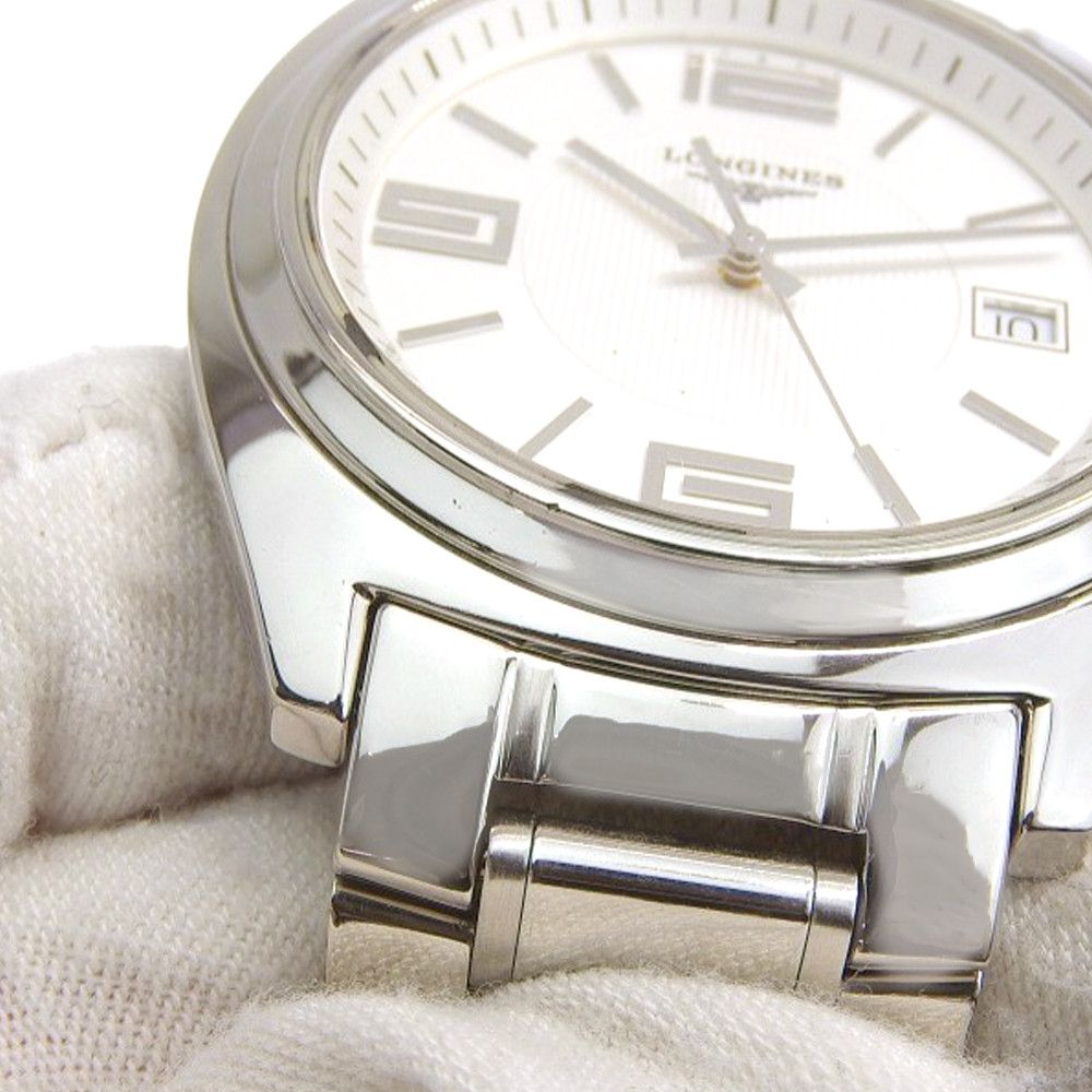 Longines Longines Longines Conquest Stainless Steel Wristwatch Metal Quartz L3.632.4 DUTY FREE for USA Size ONE SIZE - 7 Thumbnail