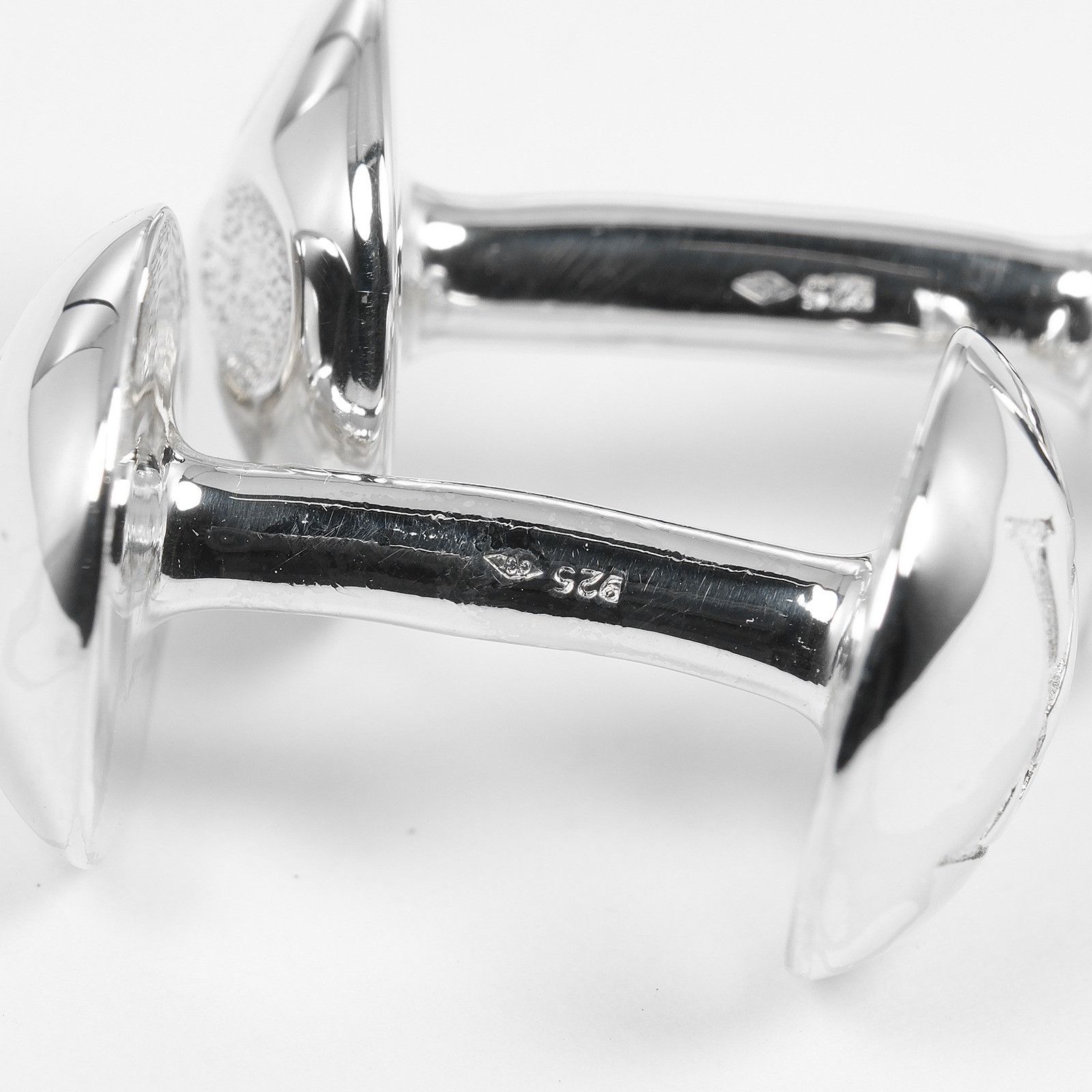 Louis Vuitton Louis Vuitton Louis Vuitton Boutons De Manchette Crew Silver Cufflinks Precious Metal Cufflinks M65059 DUTY FREE for USA Size ONE SIZE - 4 Thumbnail