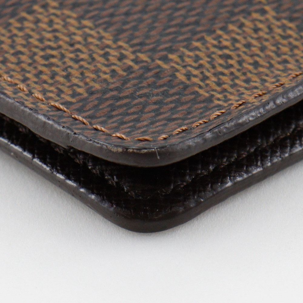 Louis Vuitton Louis Vuitton Louis Vuitton Porte Valeurs Cartes Credit Damier Canvas Wallet Textile Long Wallet N61823 DUTY FREE for USA Size ONE SIZE - 5 Thumbnail
