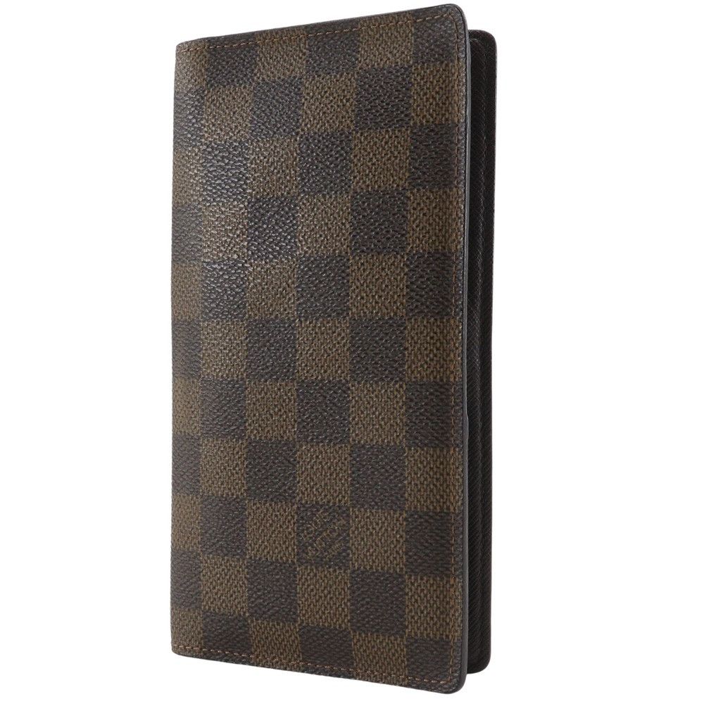 Louis Vuitton Louis Vuitton Louis Vuitton Porte Valeurs Cartes Credit Damier Canvas Wallet Textile Long Wallet N61823 DUTY FREE for USA Size ONE SIZE - 2 Thumbnail