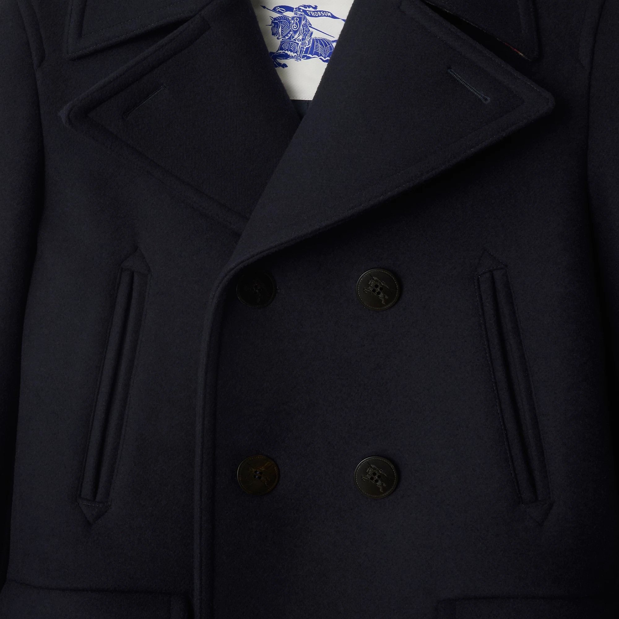 Burberry Burberry Pea Coat In Wool tag size 48 Men - USA Duties Paid Size US M / EU 48-50 / 2 - 2 Thumbnail