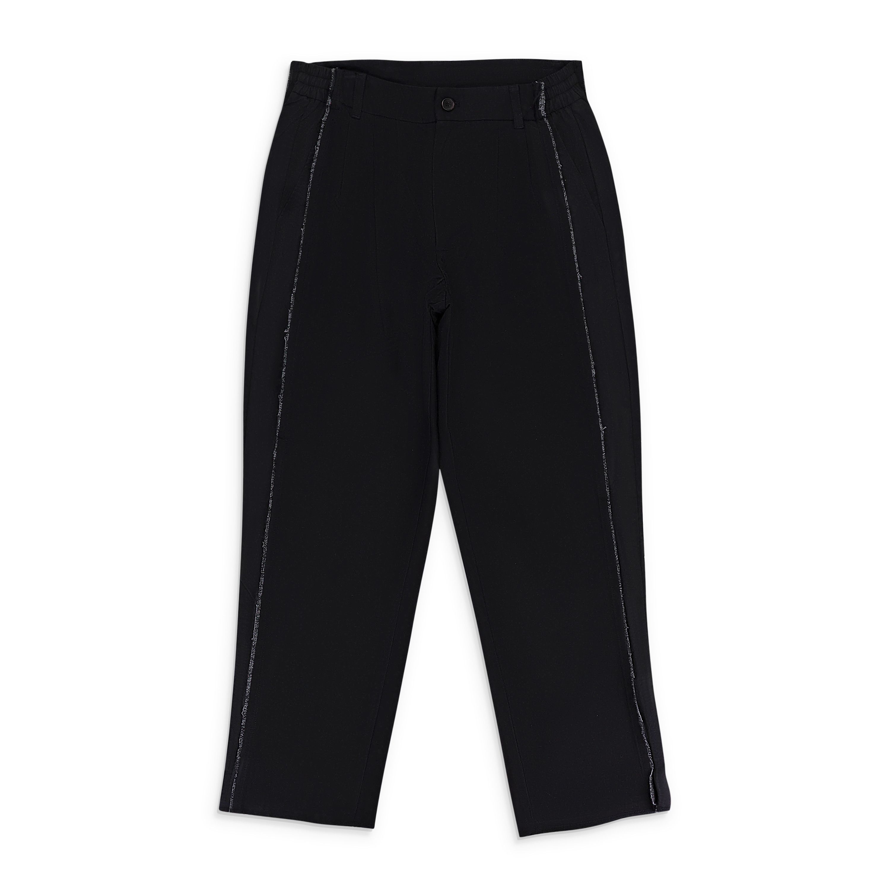 KOMAKINO SLICED TAILORED BLACK TROUSER SIZE S Size US 30 / EU 46 - 5 Thumbnail