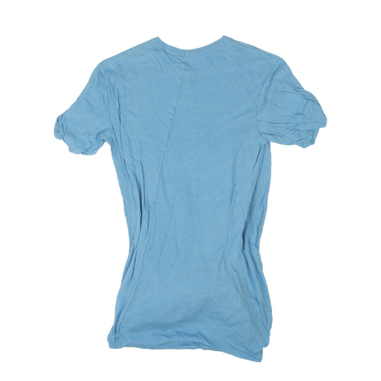 Rick Owens Nublu Light Blue Double Short Sleeve T-Shirt Size S Size US S / EU 44-46 / 1 - 3 Thumbnail
