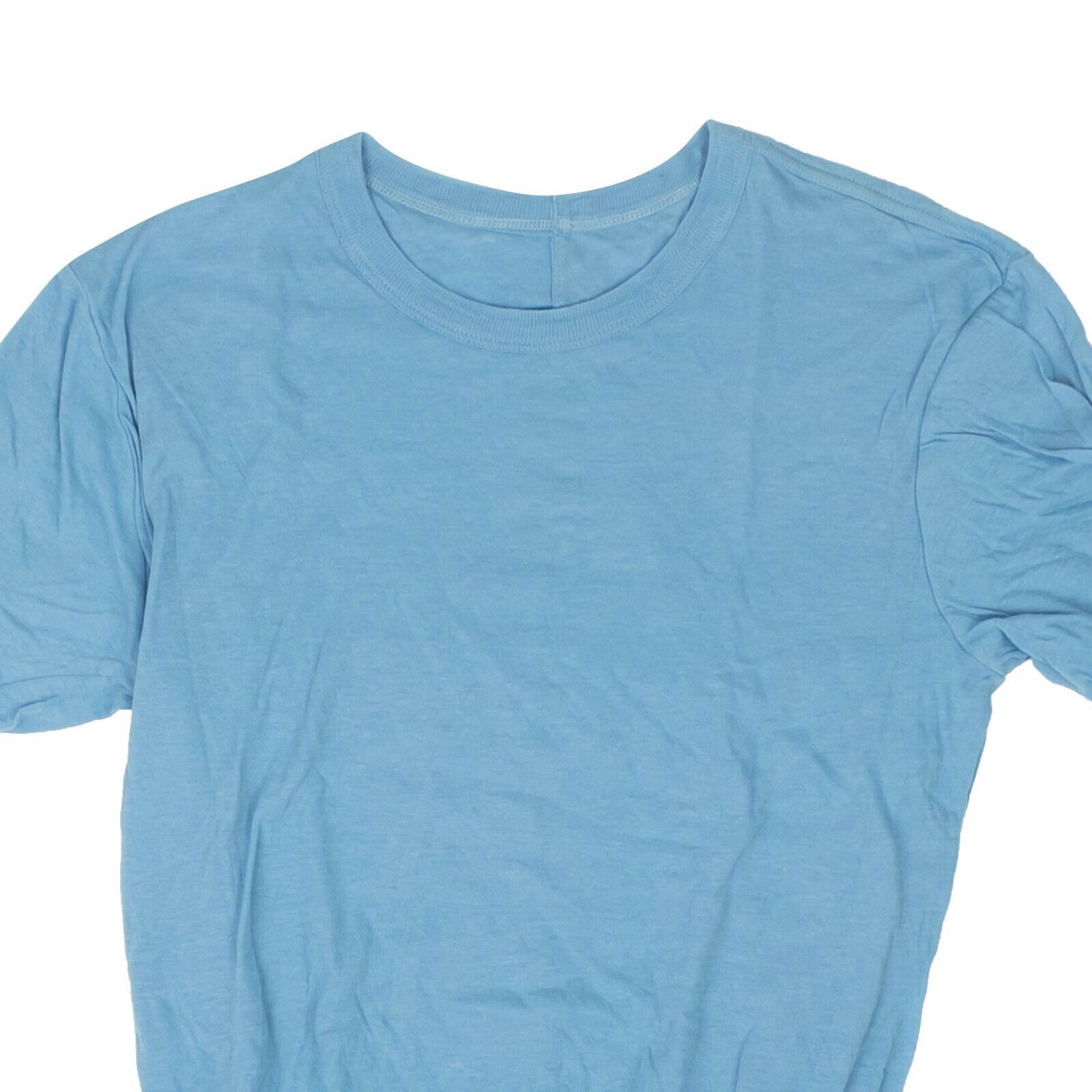 Rick Owens Nublu Light Blue Double Short Sleeve T-Shirt Size S Size US S / EU 44-46 / 1 - 2 Thumbnail