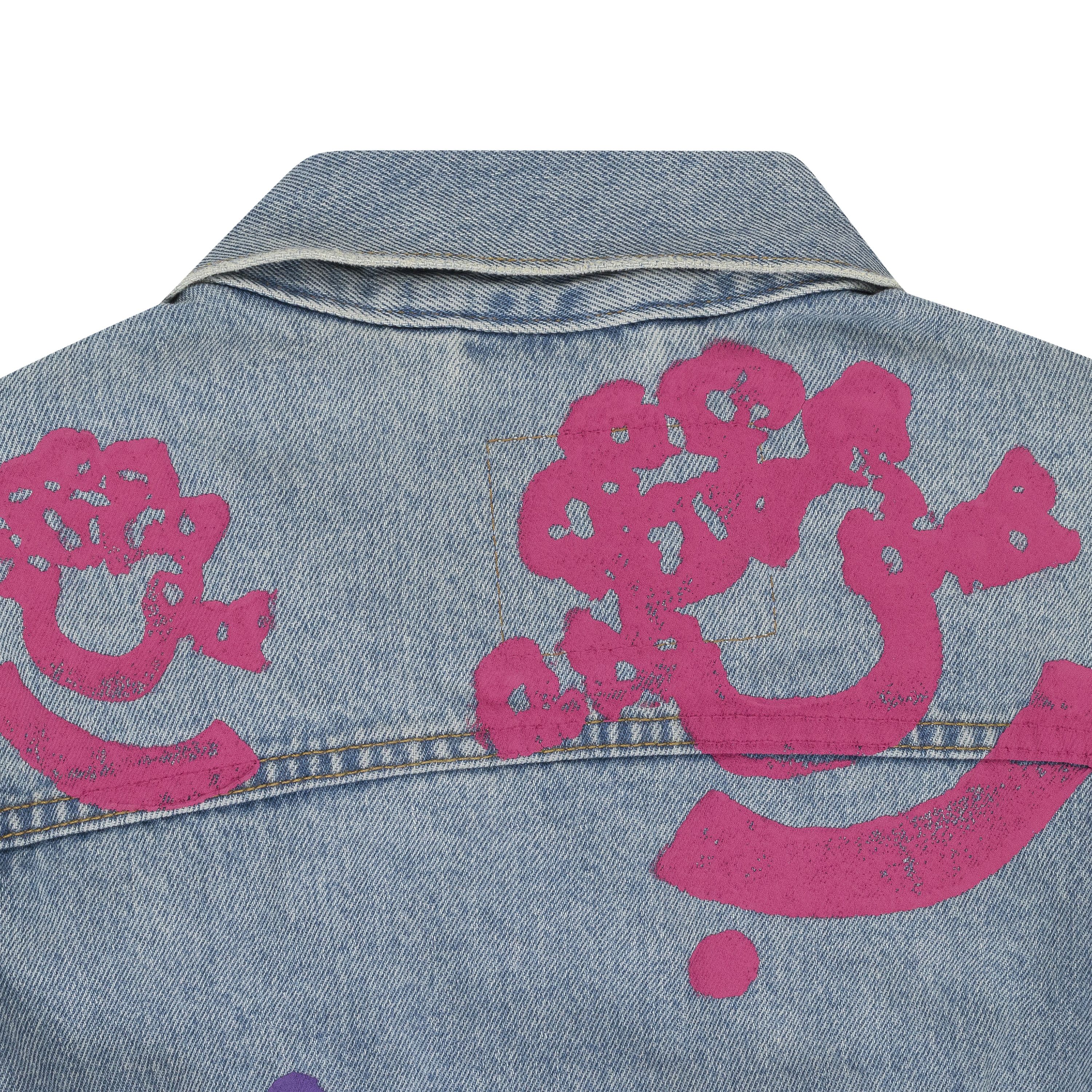 DENIM TEARS Light Blue Bstroy Tears Type-2 Denim Jacket Size XXL Size US XXL / EU 58 / 5 - 4 Thumbnail