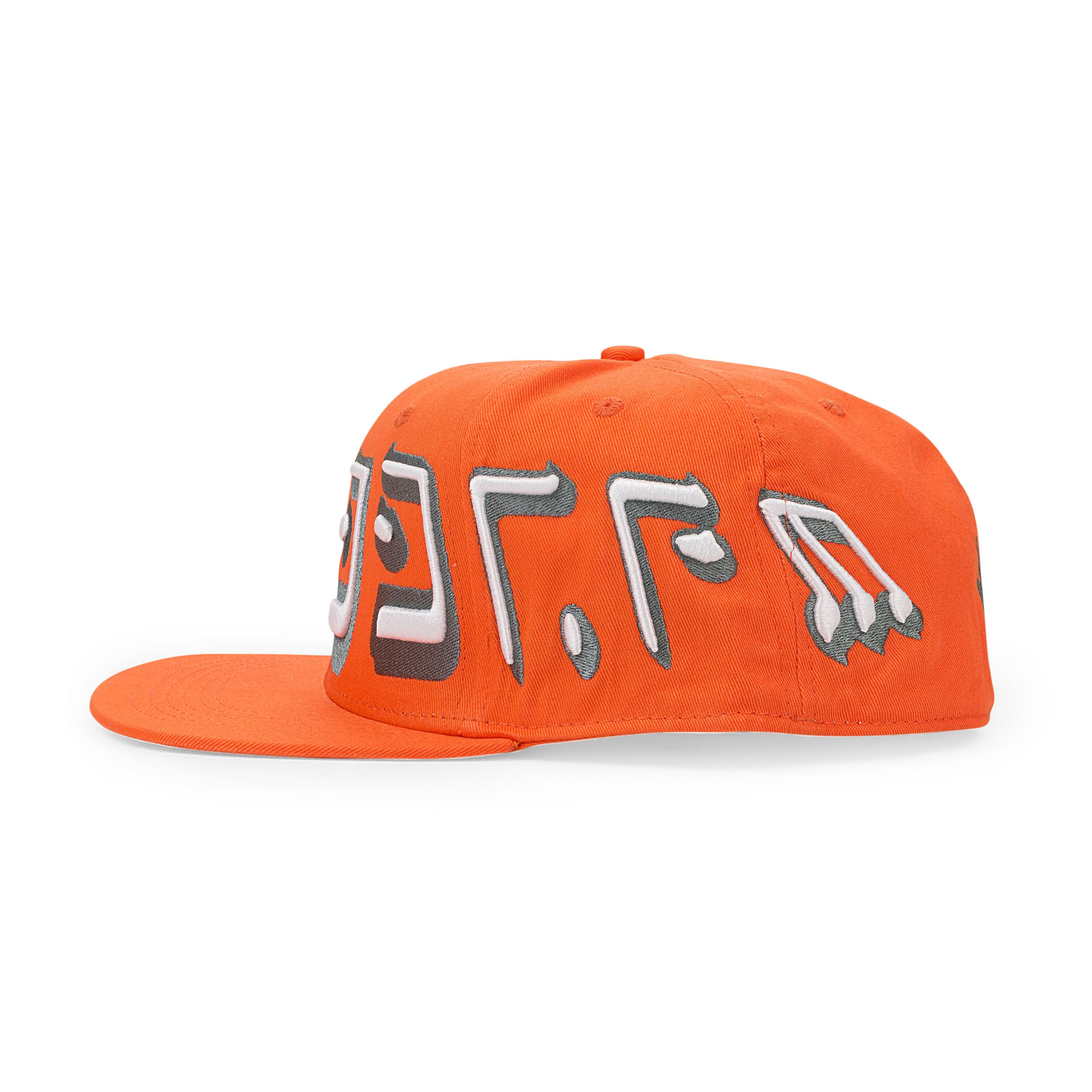 murd333r.fm NWT MURD333R.FM ORANGE HAT SIZE 7 1/4 $111 Size ONE SIZE - 4 Thumbnail