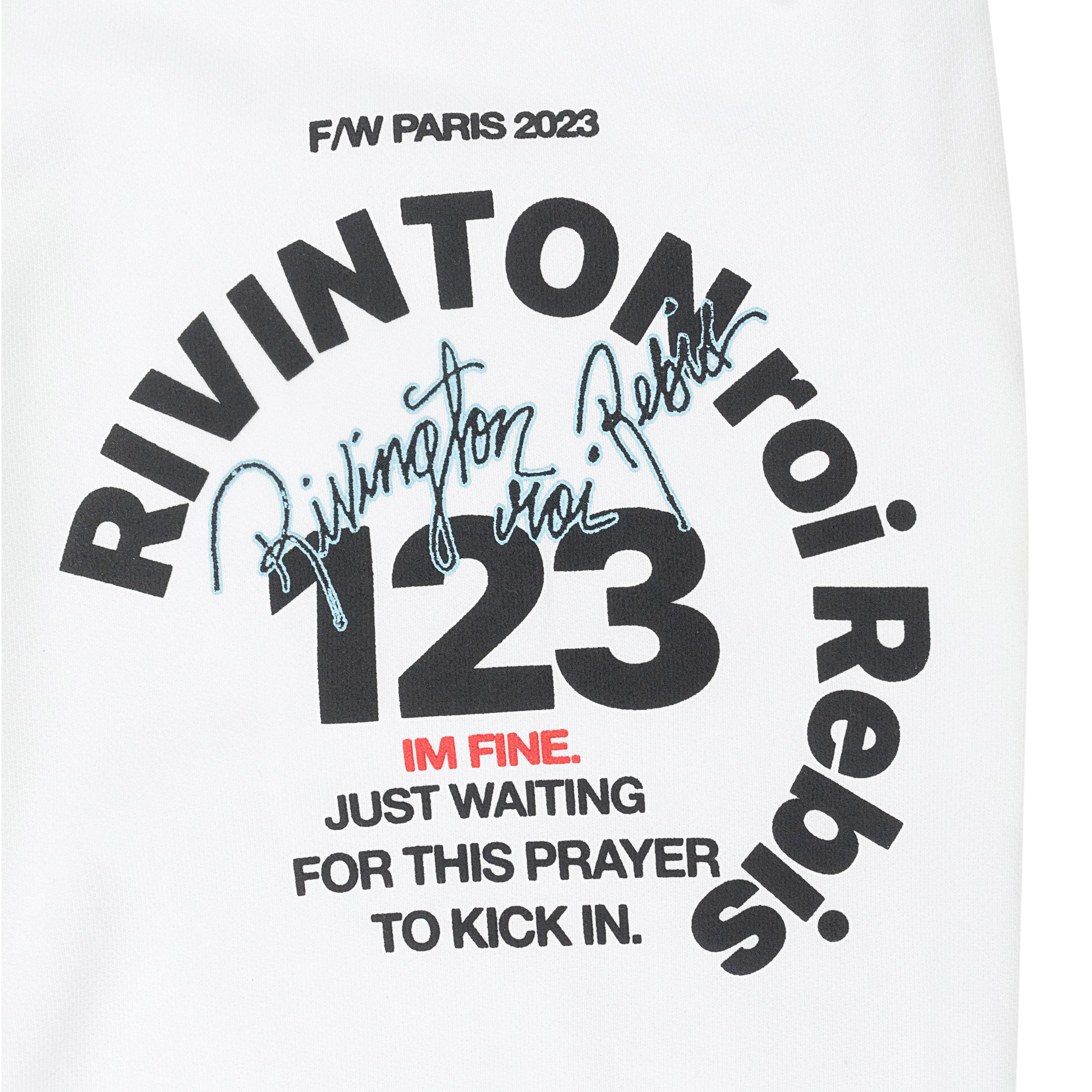 Ace Rivington Ace Rivington CVA I STILL PRAY WHITE JOGGERS SWEATPANTS SIZE 3 Size US 32 / EU 48 - 5 Thumbnail