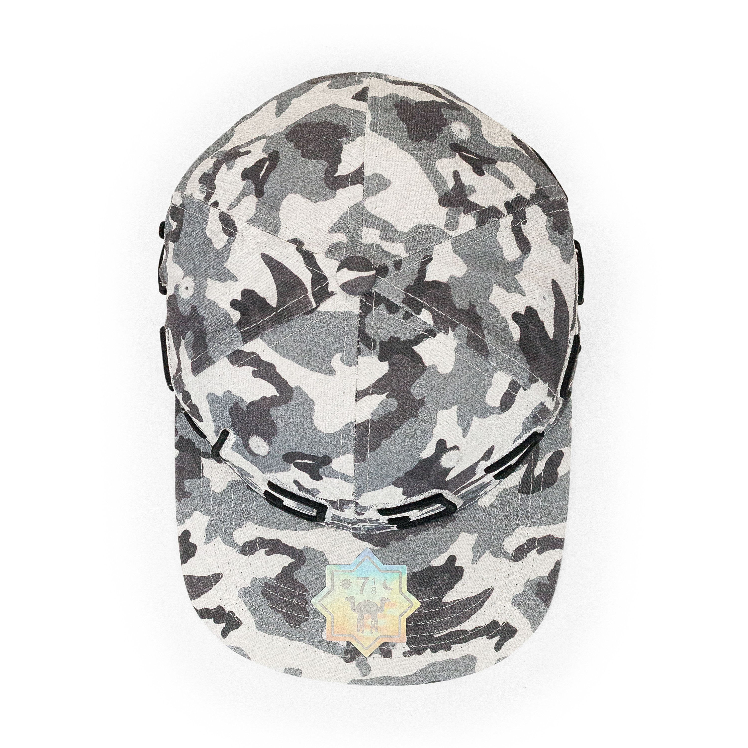 murd333r.fm NWT MURD333R.FM CAMO FITTED BASEBALL CAP SIZE 7 1/4 $111 Size ONE SIZE - 3 Thumbnail
