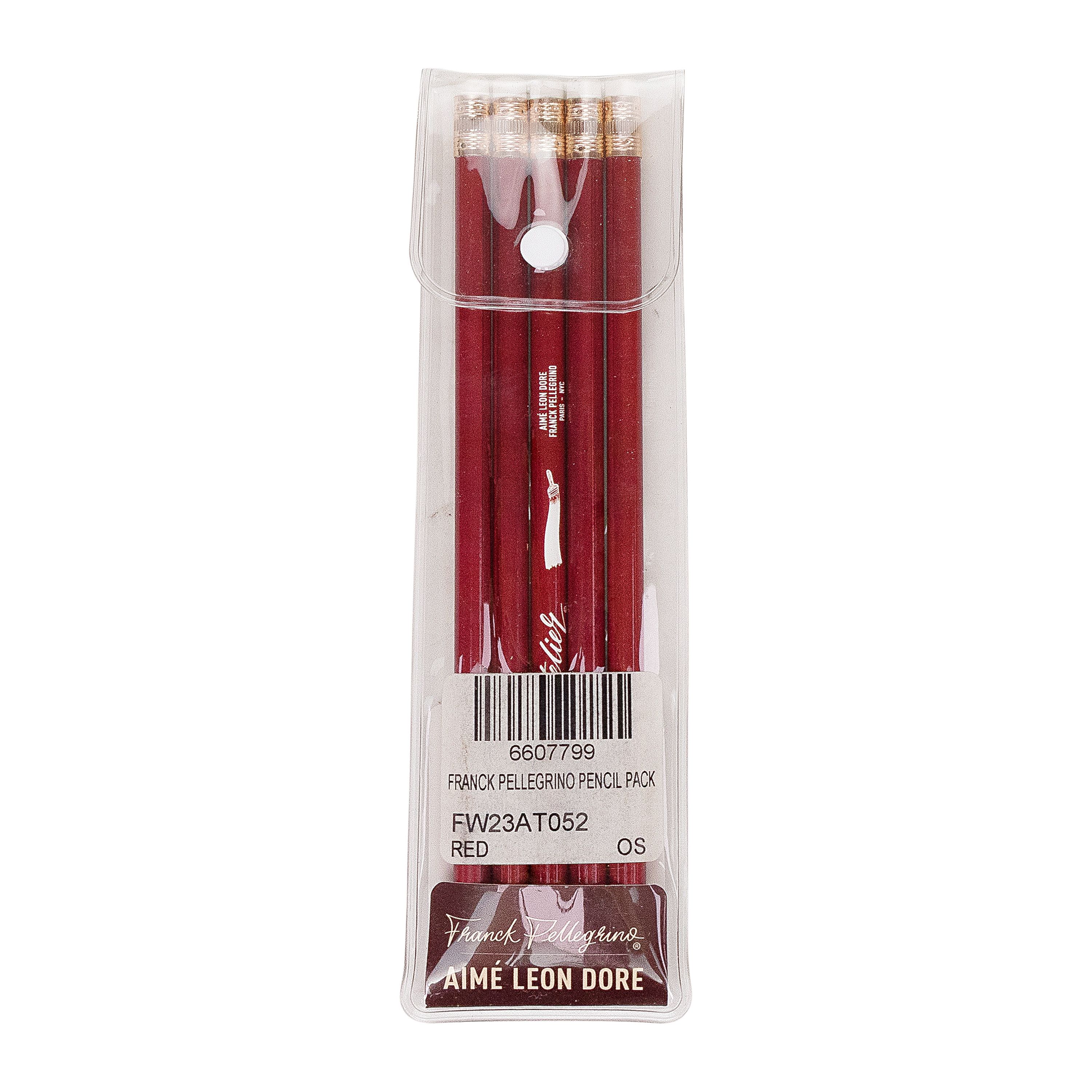 Aime Leon Dore Aime Leon Dore RED FRANCK PELLEGRINO PENCIL PACK SIZE OS Size ONE SIZE - 2 Thumbnail