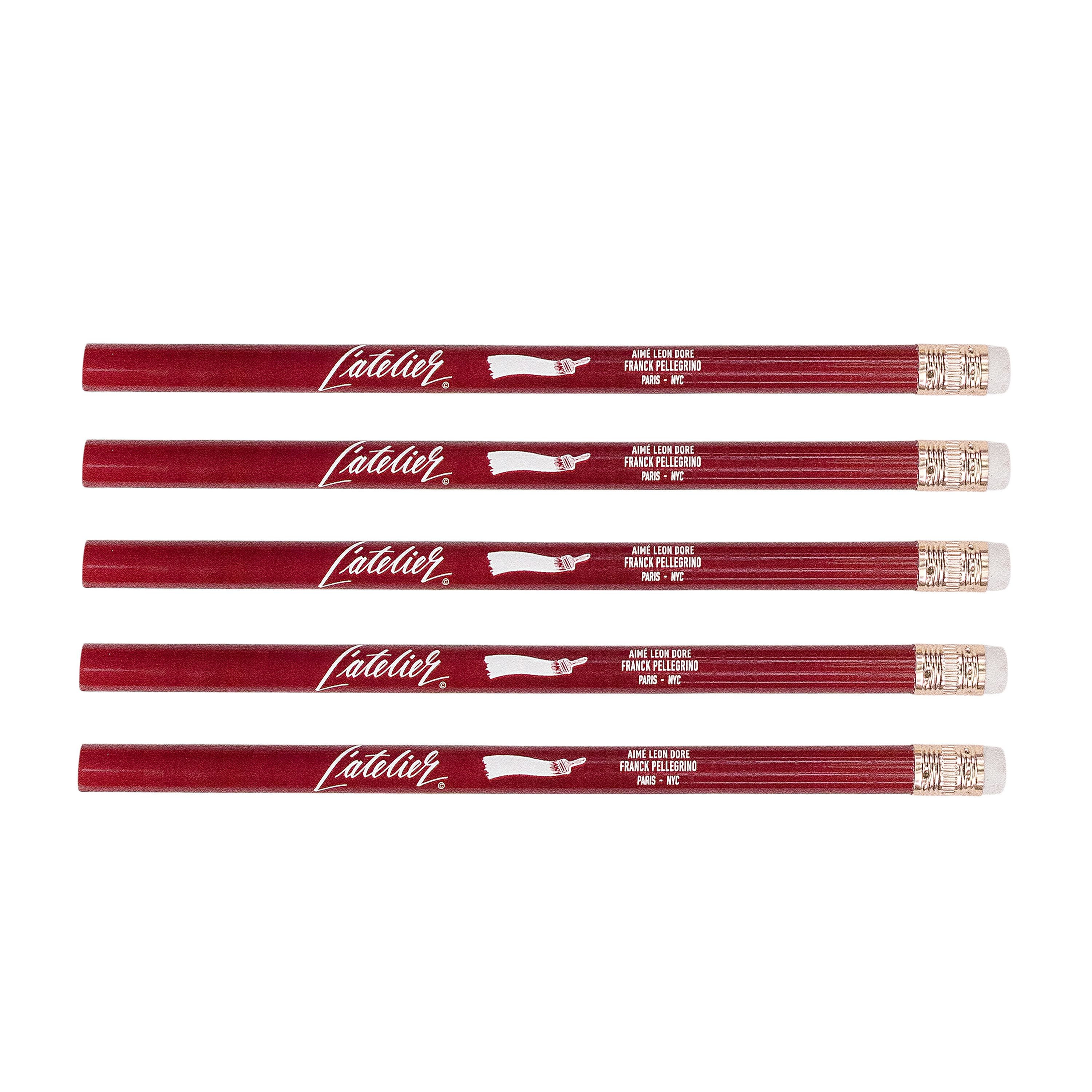 Aime Leon Dore Aime Leon Dore RED FRANCK PELLEGRINO PENCIL PACK SIZE OS Size ONE SIZE - 3 Thumbnail