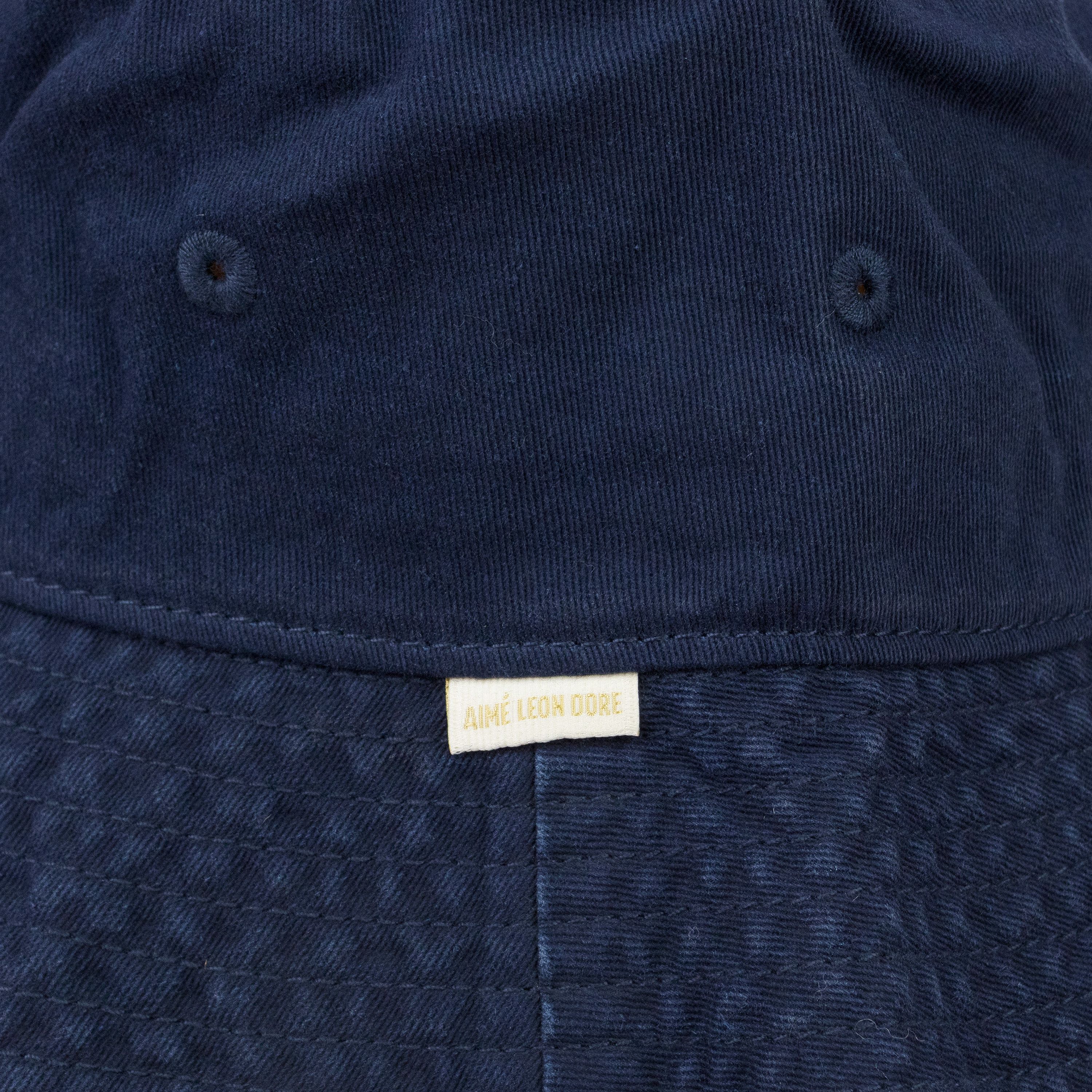 Aime Leon Dore Aime Leon Dore NAVY WASHED CHINO BUCKET HAT SIZE SM Size ONE SIZE - 8 Thumbnail