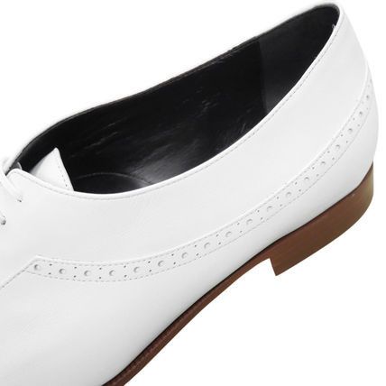 Celine celine aucourt perforated oxford in kidskin white Size US 8 / EU 41 - 5 Thumbnail