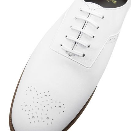 Celine celine aucourt perforated oxford in kidskin white Size US 11 / EU 44 - 4 Thumbnail