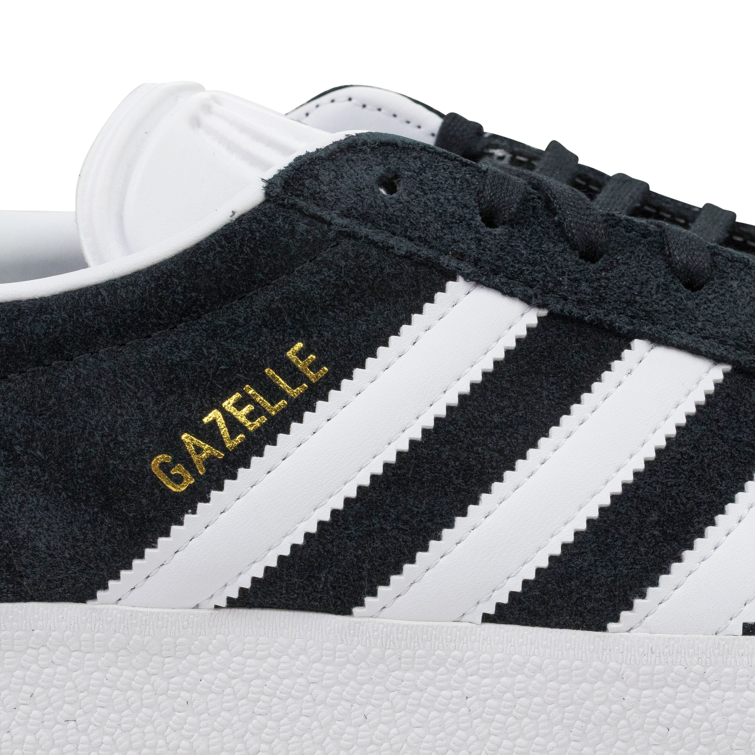 Adidas Adidas BLACK/WHITE/GOLD GAZELLE SNEAKERS SIZE 9 Size US 9 / EU 42 - 10 Thumbnail