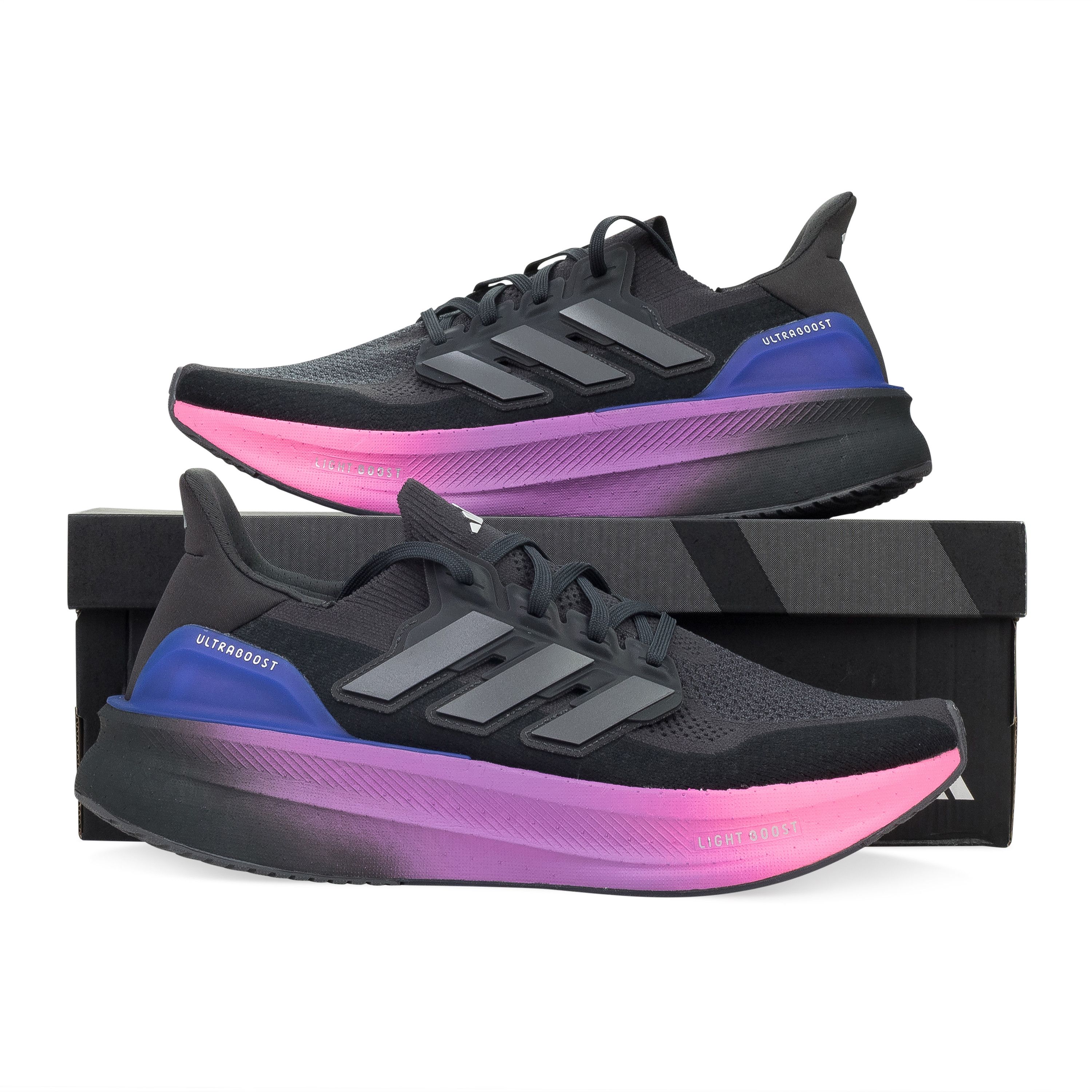 Adidas Adidas BLACK/GRAY/BLUE ULTRABOOST SNEAKERS SIZE 9.5 Size US 9.5 / EU 42-43 - 8 Thumbnail