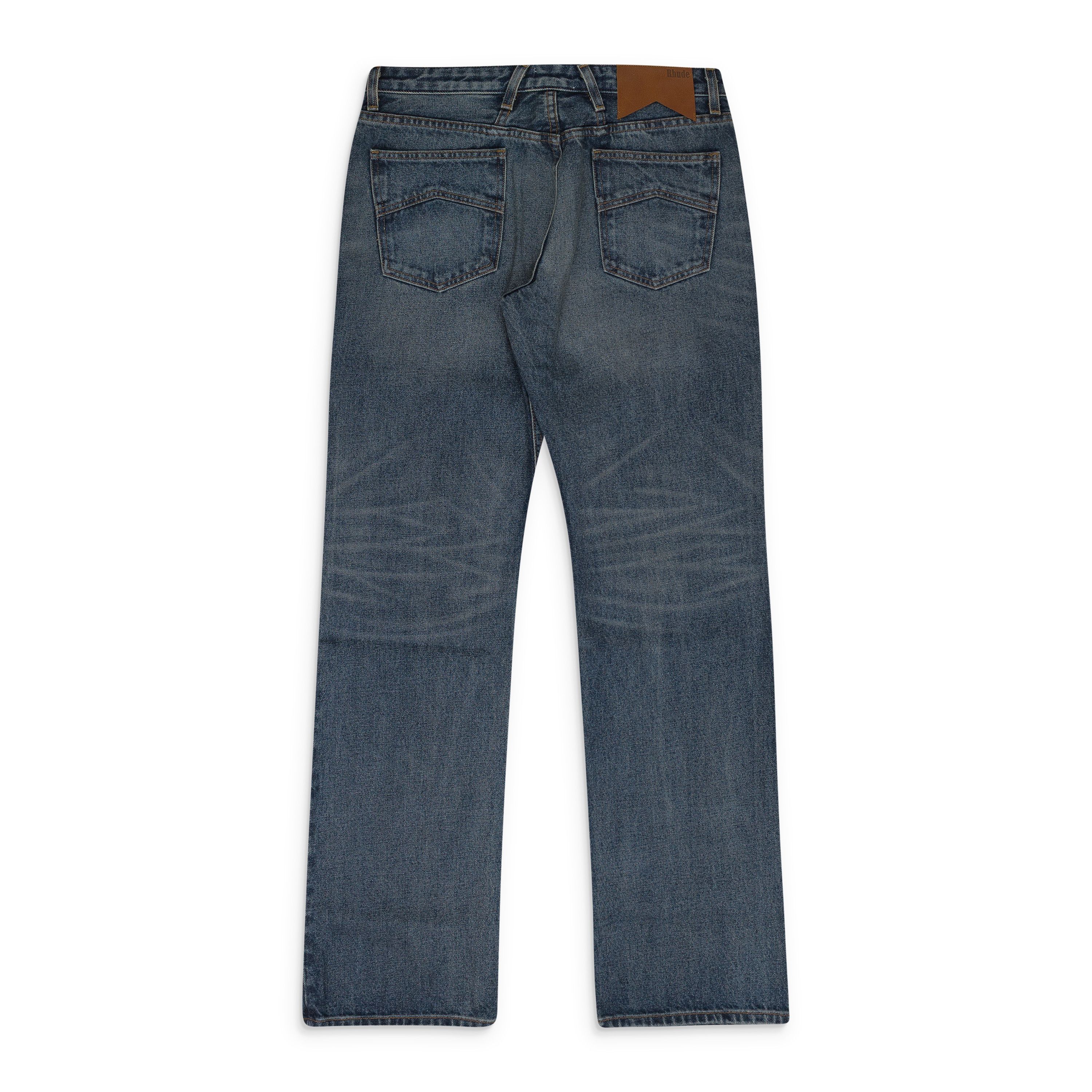 Rhude Rhude INDIGO LOW-WAIST FLARE DENIM BOOTCUT JEANS SIZE 27 Size 27" / US 4 / IT 40 - 2 Thumbnail