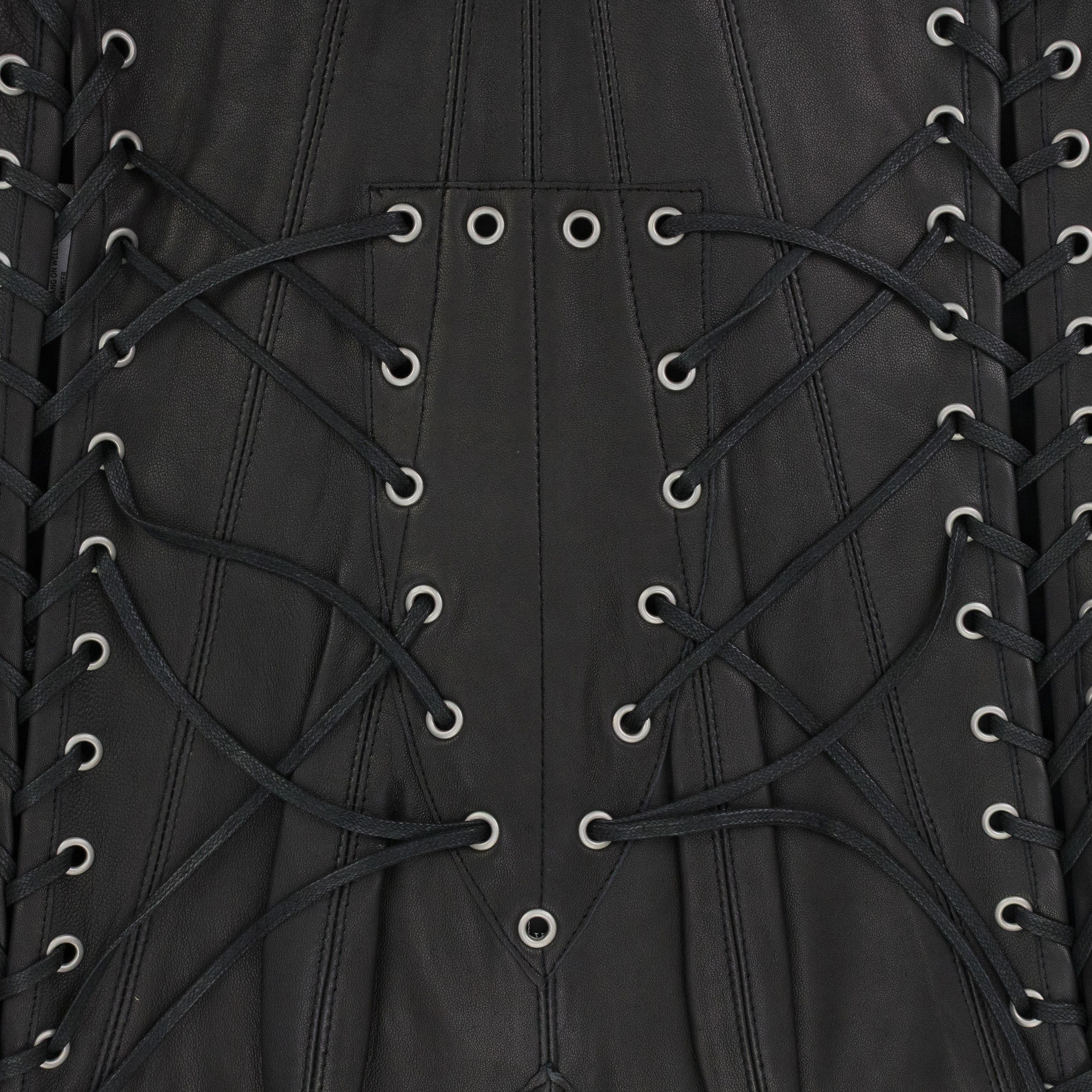Who Decides War Who Decides War BLACK WINDOW LONGLINE CORSET SIZE L Size ONE SIZE - 4 Thumbnail