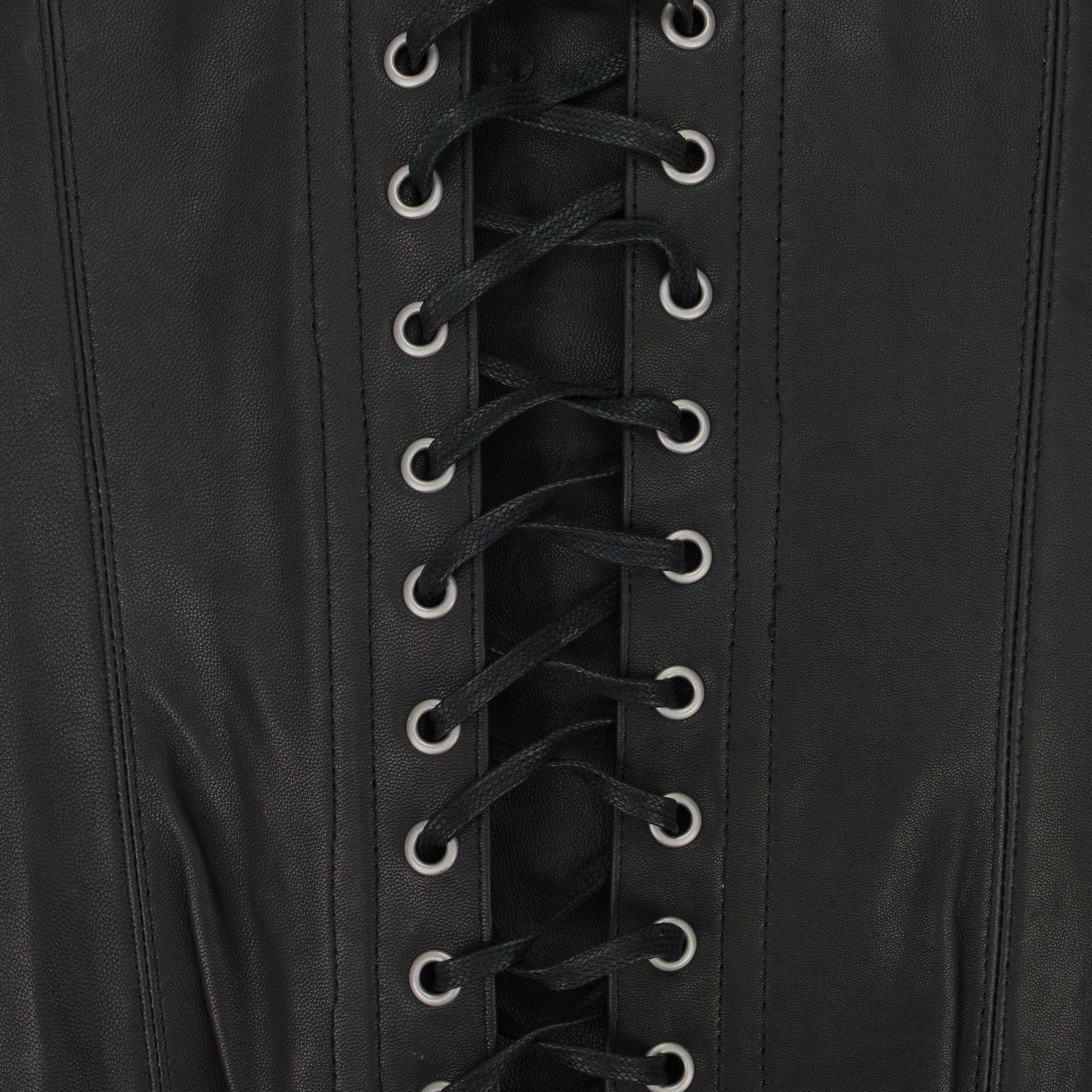 Who Decides War Who Decides War BLACK WINDOW LONGLINE CORSET SIZE L Size ONE SIZE - 3 Thumbnail
