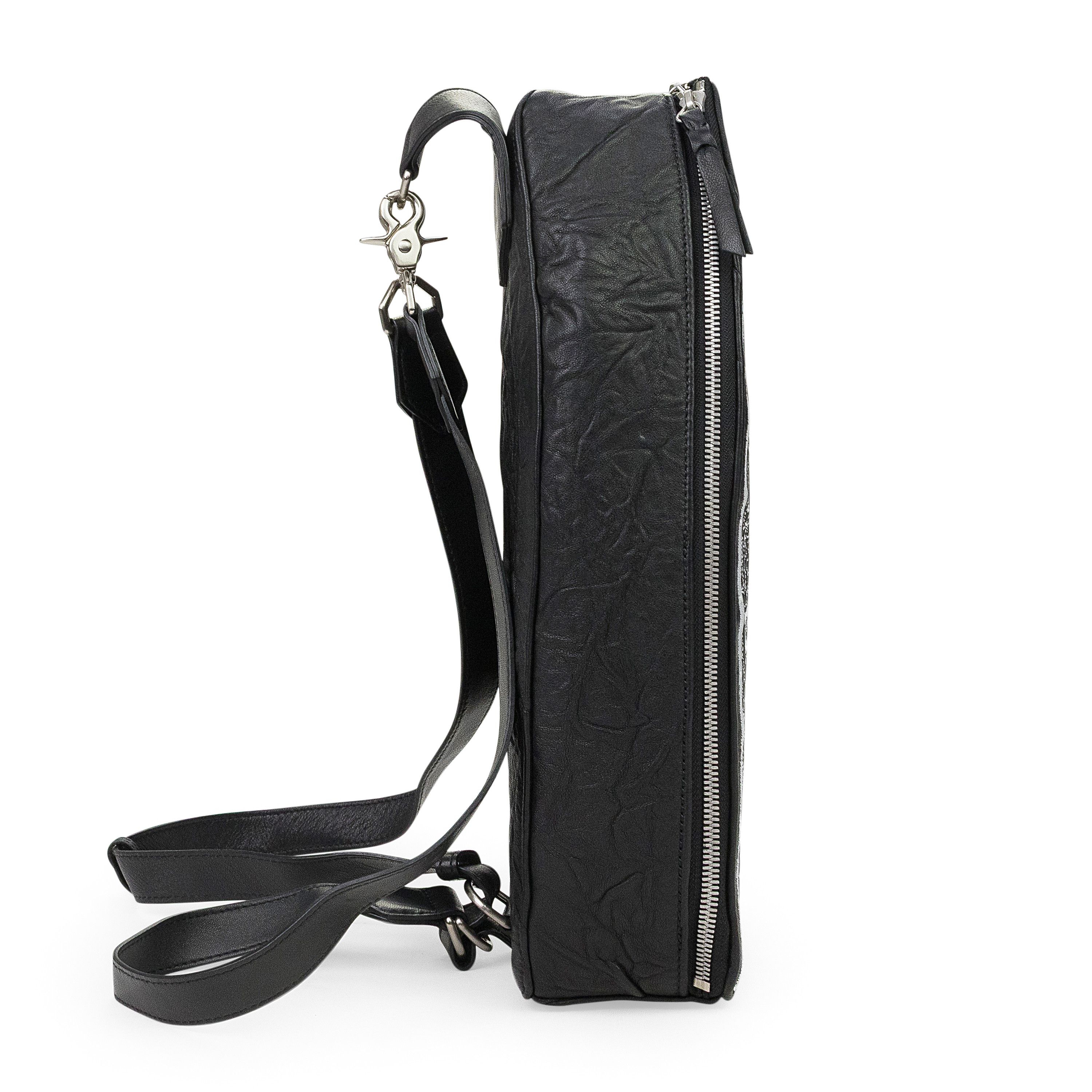 Who Decides War Who Decides War BLACK EMBROIDERED CROSSBODY BAG SIZE OS Size ONE SIZE - 4 Thumbnail