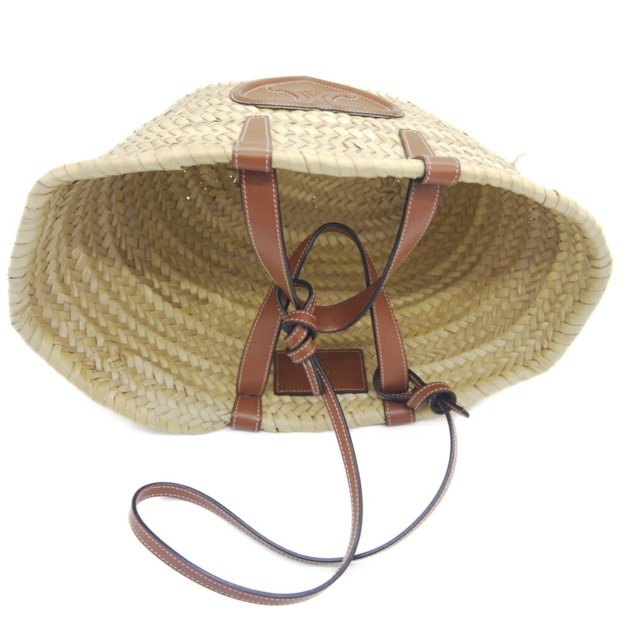 Celine Celine Teen Triomphe Classic Panier Shoulder Bag 19400 2DUI 04LU Size ONE SIZE - 6 Thumbnail